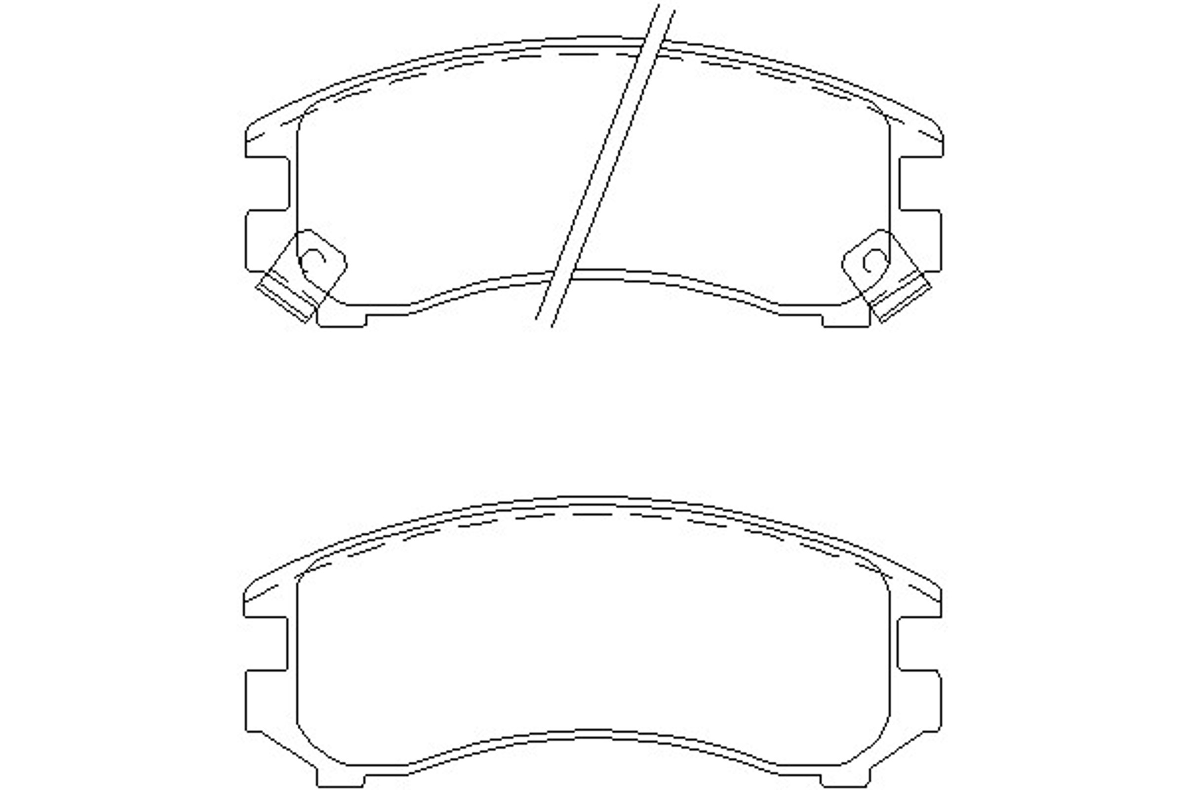 Колодки тормозные дисковые MINTEX MDB1408