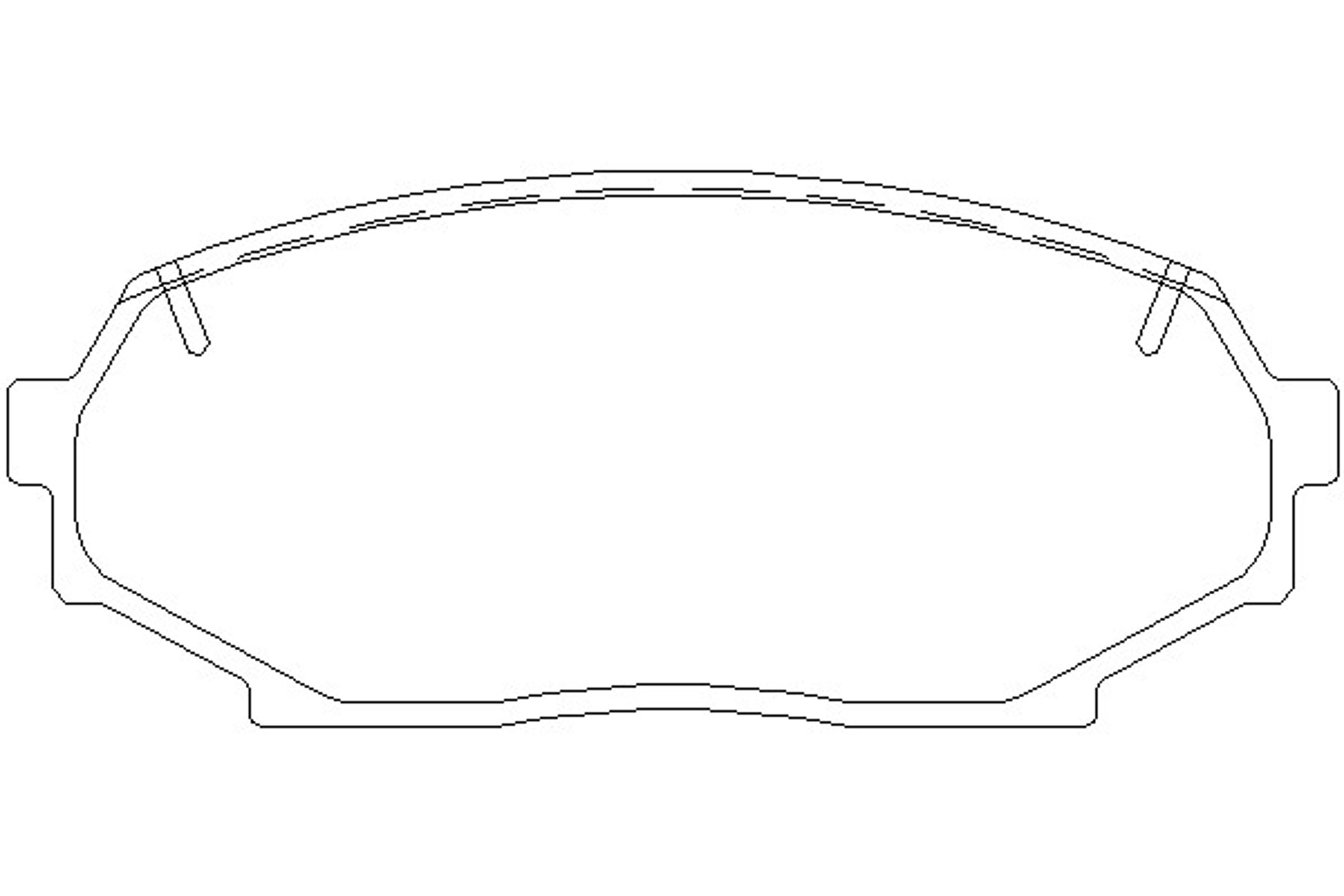 Колодки тормозные дисковые MINTEX MDB1413