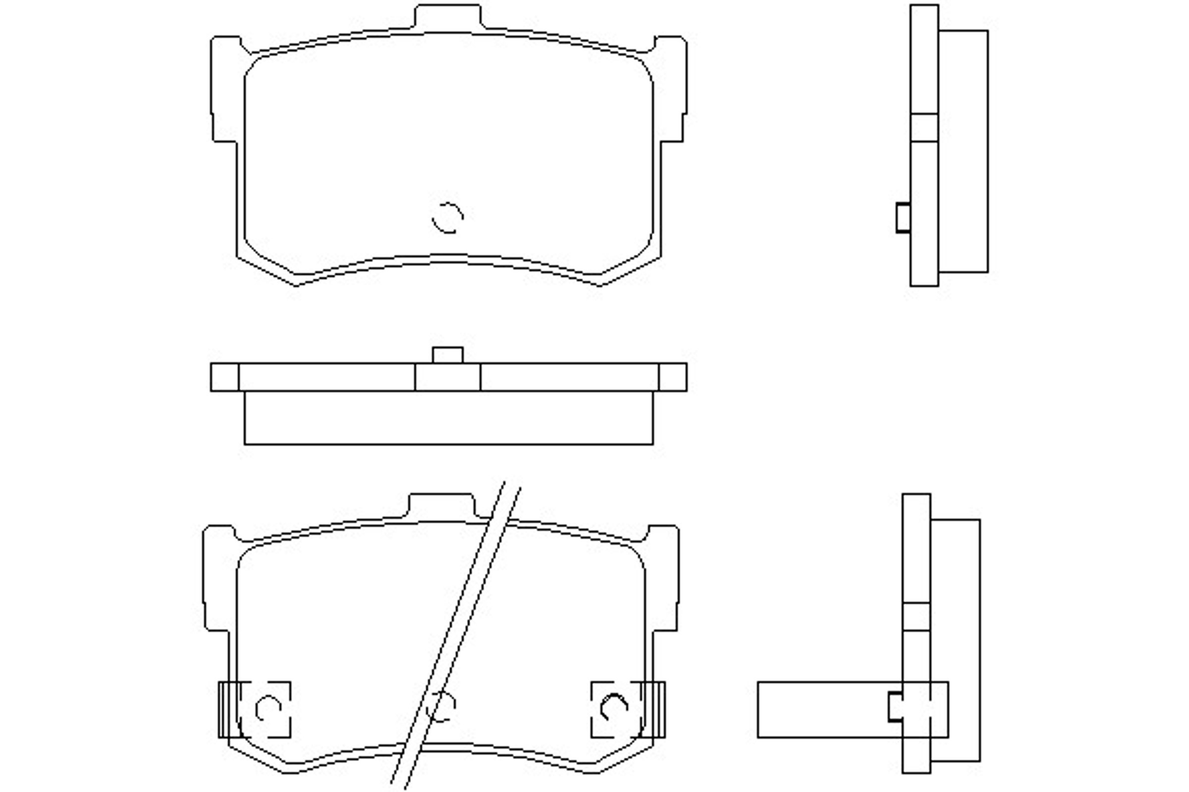 Колодки тормозные дисковые MINTEX MDB1424