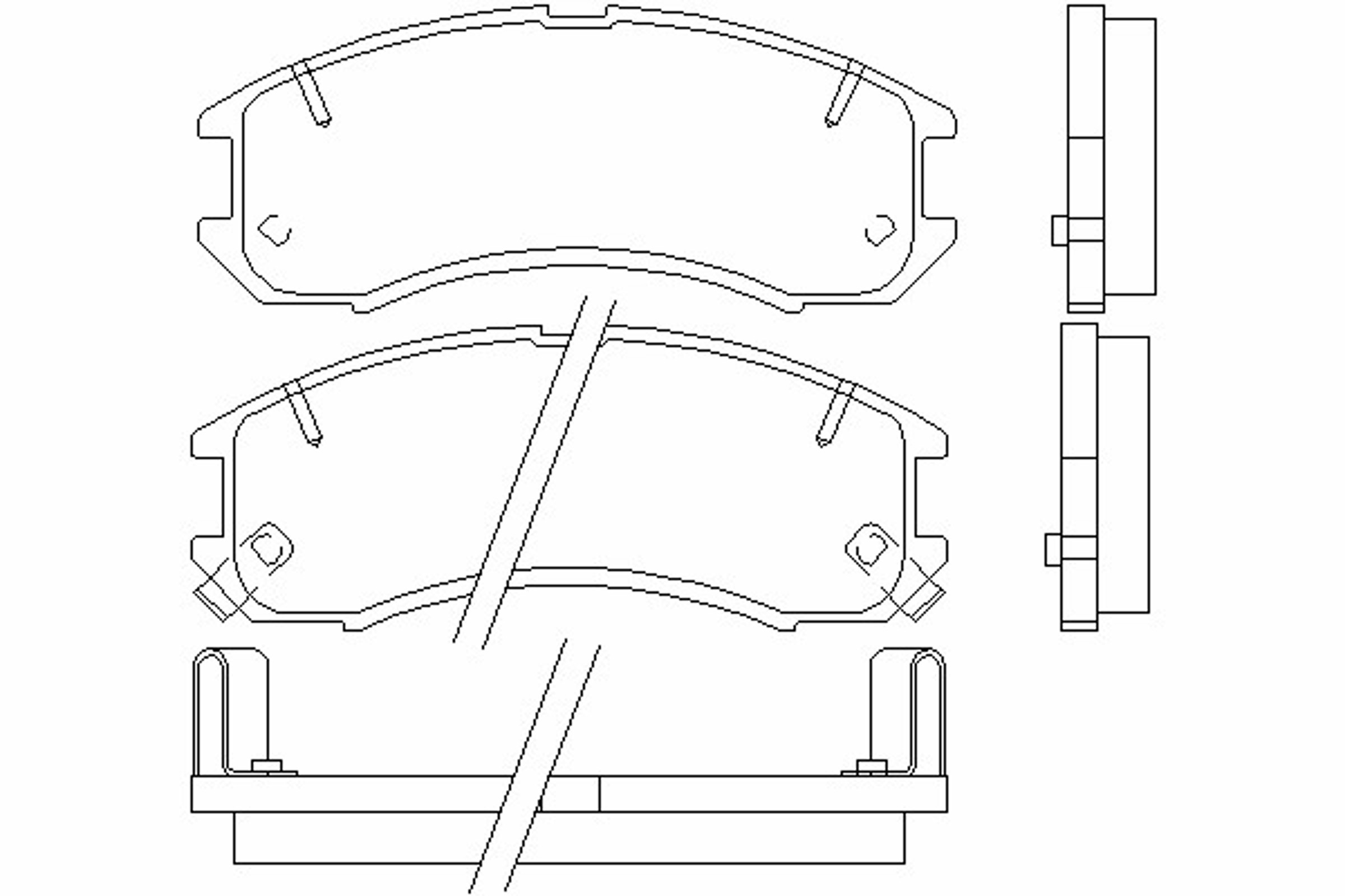 Колодки тормозные дисковые MINTEX MDB1441
