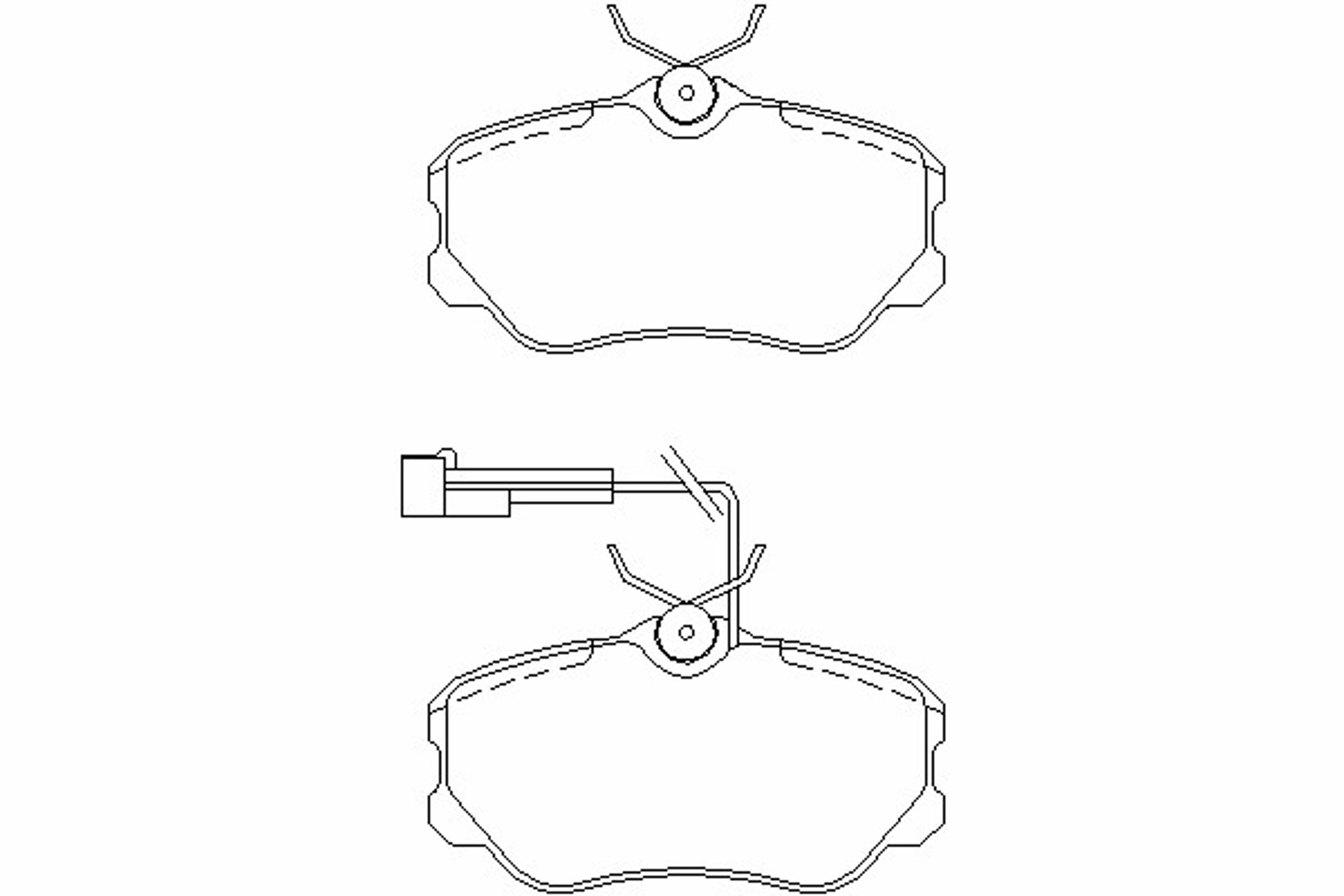 Колодки тормозные дисковые MINTEX MDB1484
