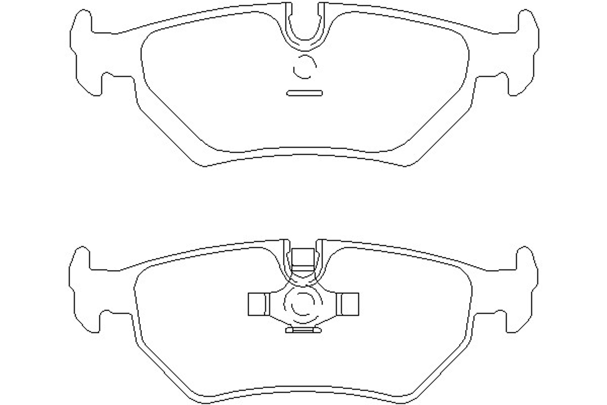 Колодки тормозные дисковые MINTEX MDB1506