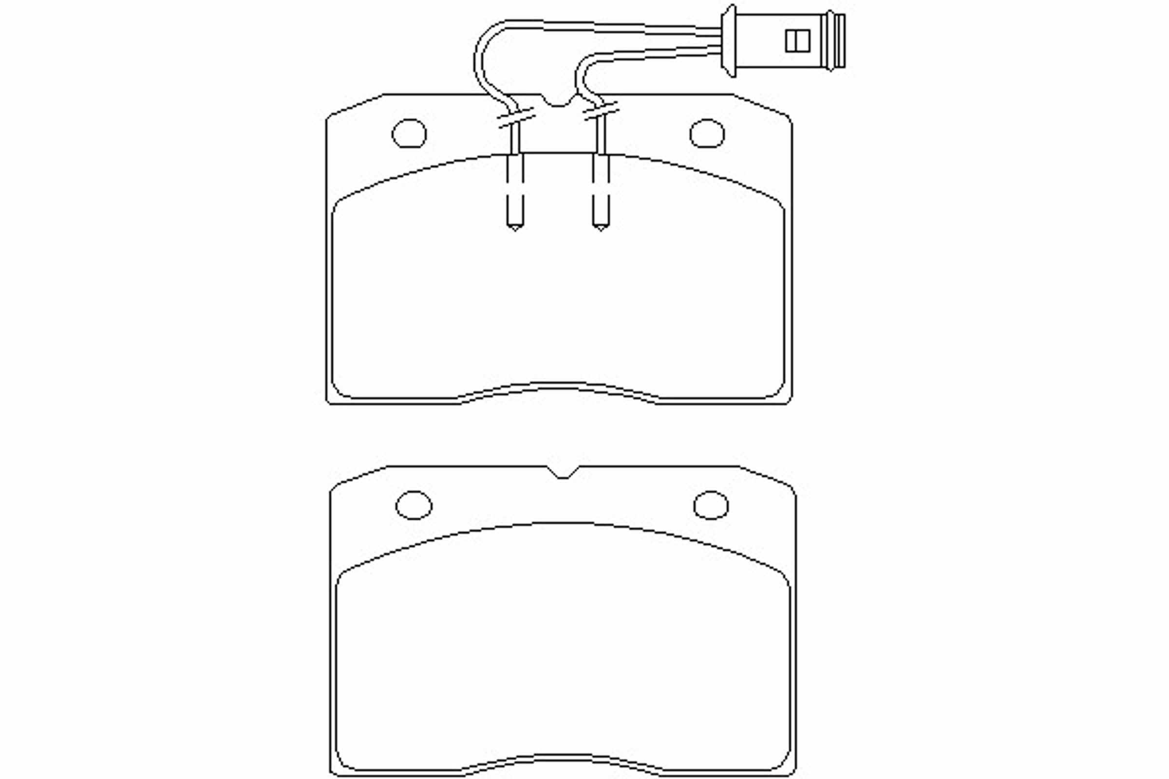 Колодки тормозные дисковые MINTEX MDB1524