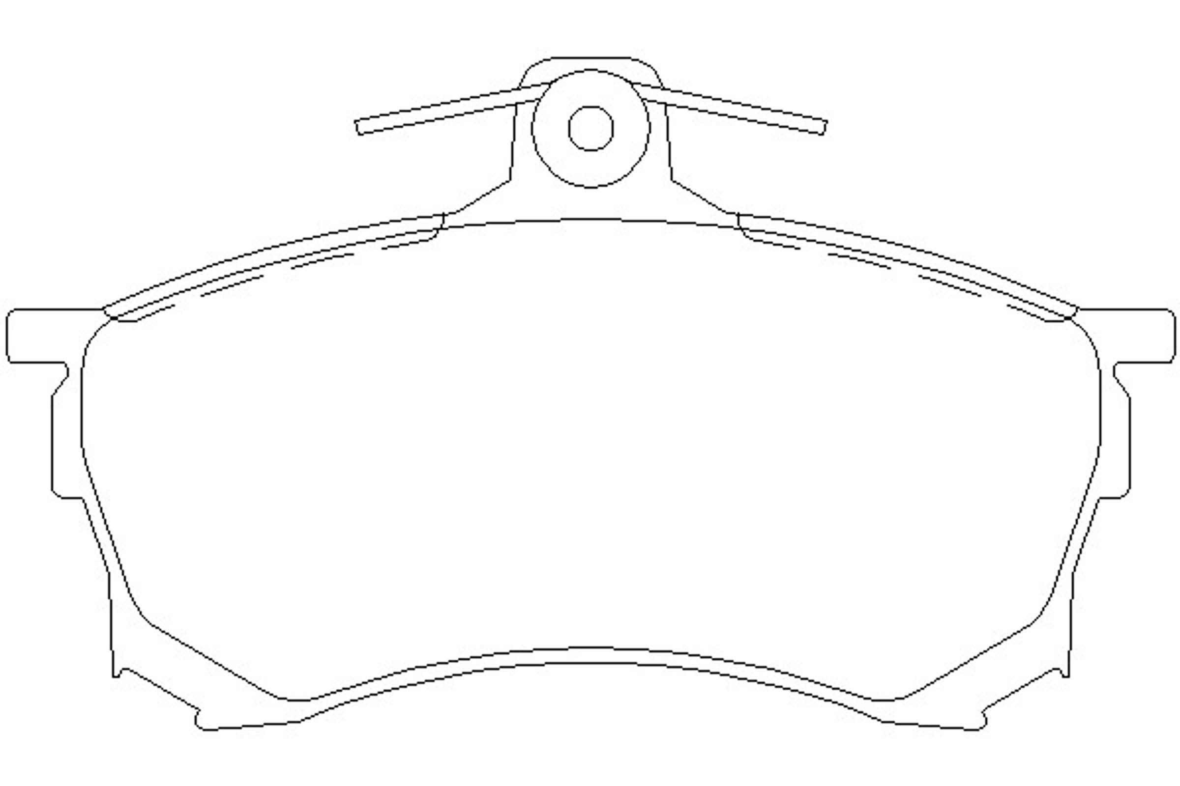 Колодки тормозные дисковые MINTEX MDB1726