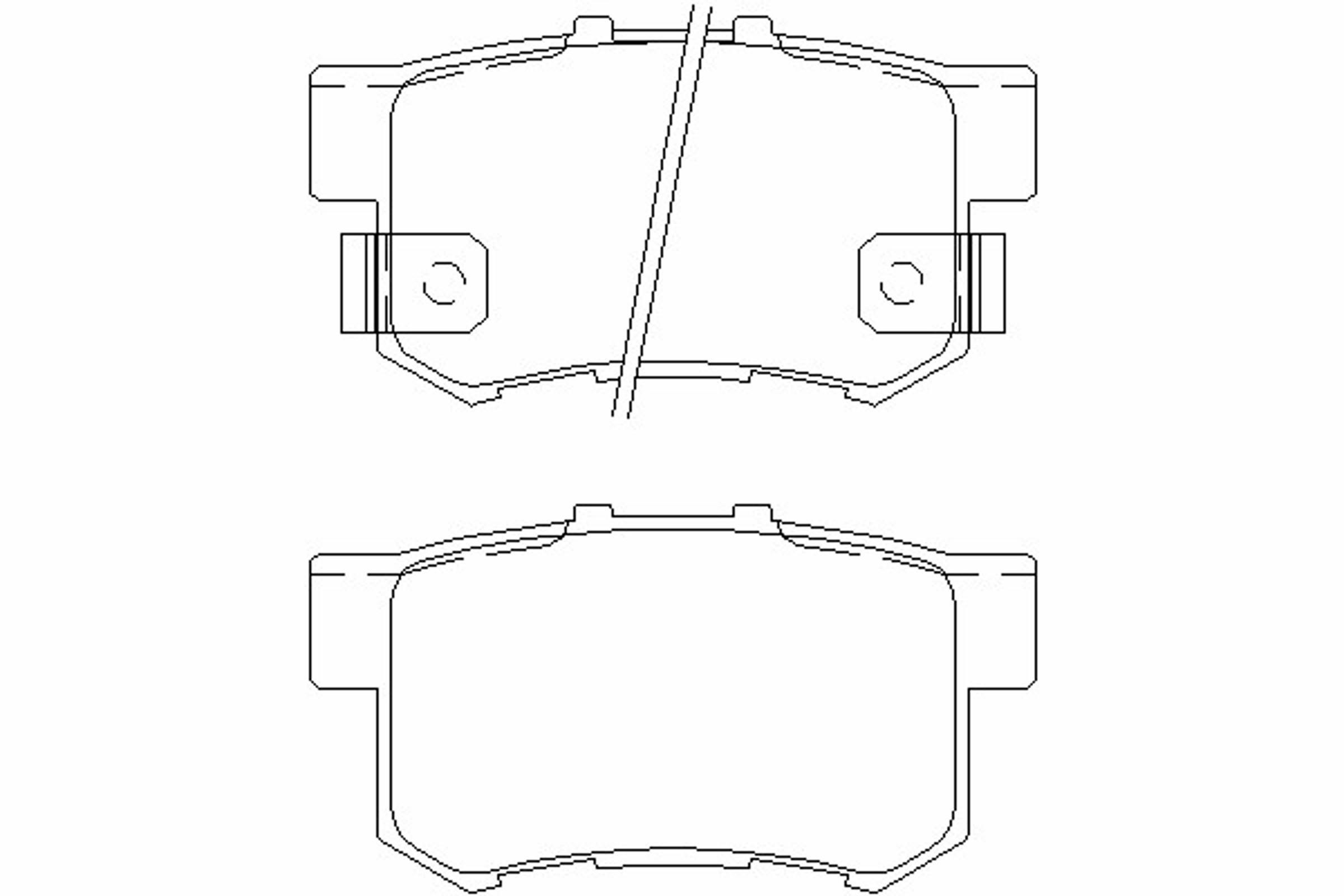 Колодки тормозные дисковые MINTEX MDB1866