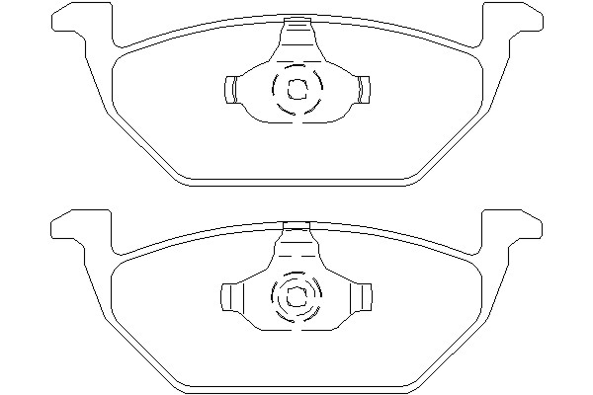 Колодка тормозная дисковая комплект MINTEX MDB2034