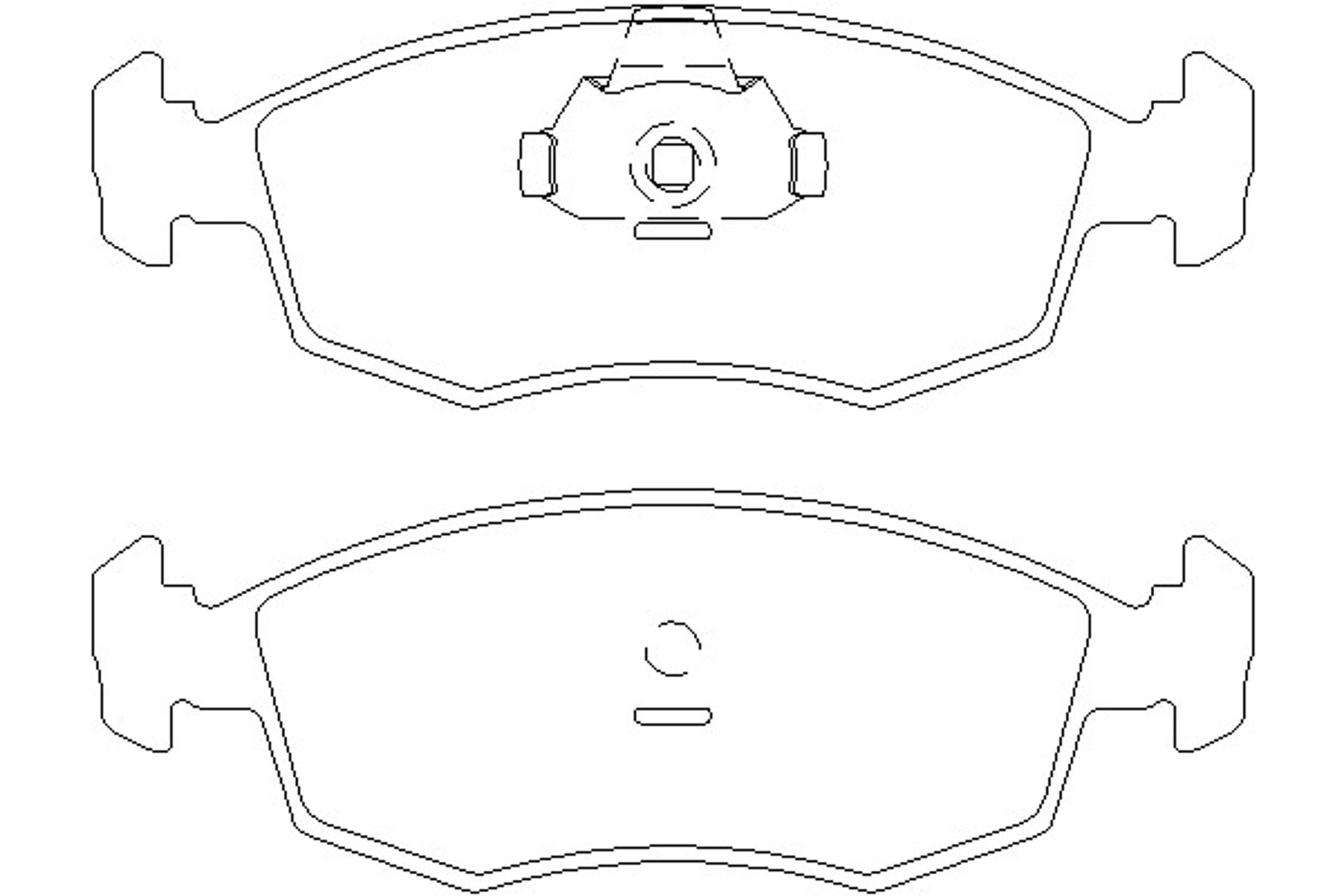 Колодки тормозные дисковые MINTEX MDB2076