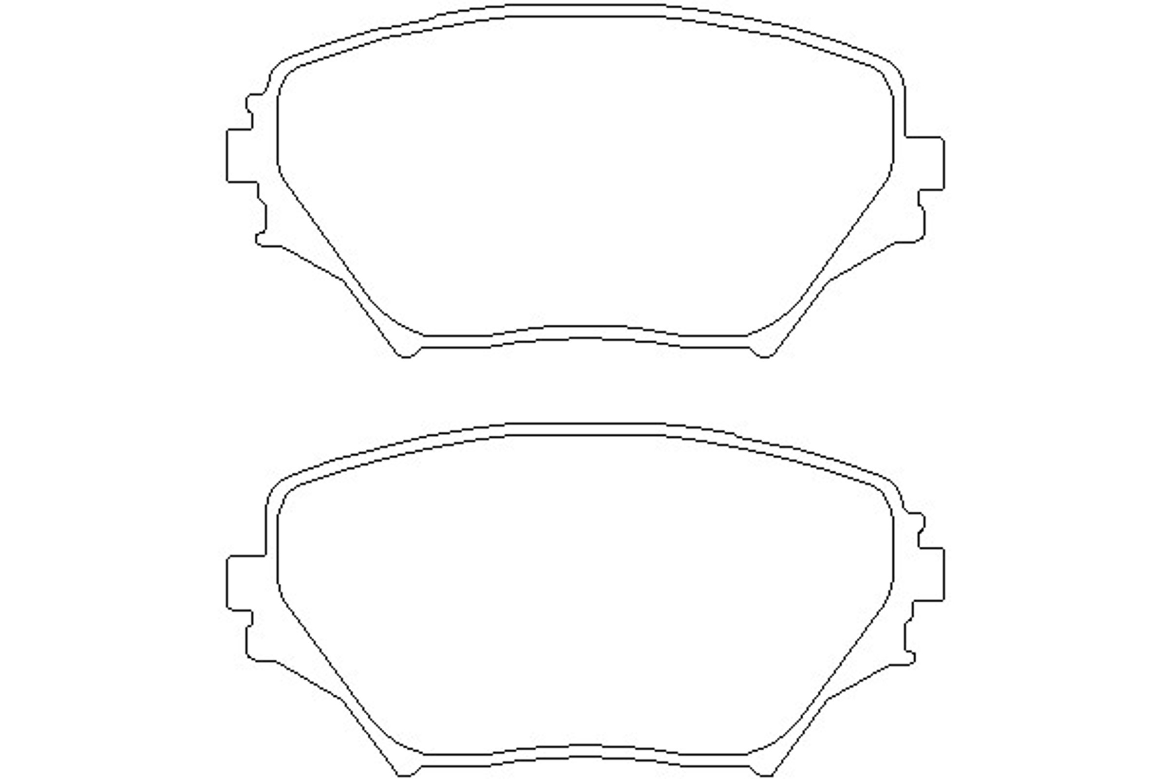 Колодки тормозные дисковые MINTEX MDB2155