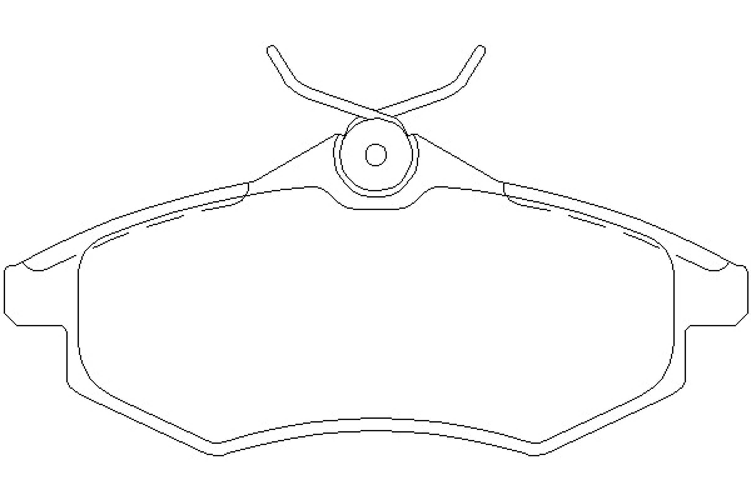 Колодки тормозные дисковые MINTEX MDB2253
