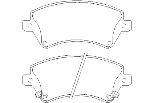 Тормозные колодки MINTEX MDB2257