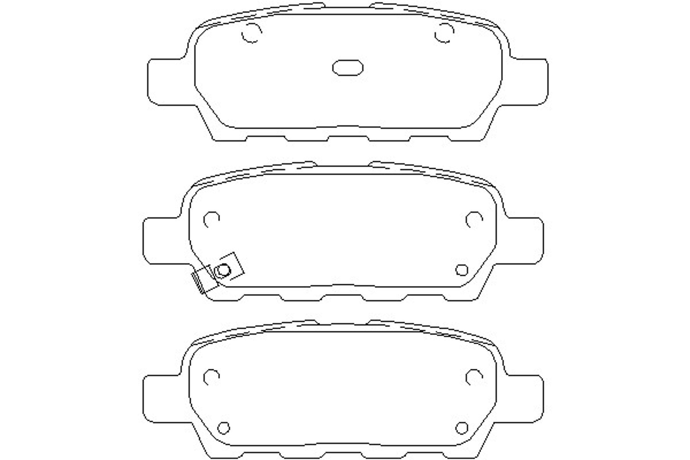 Колодка тормозная дисковая комплект MINTEX MDB2261