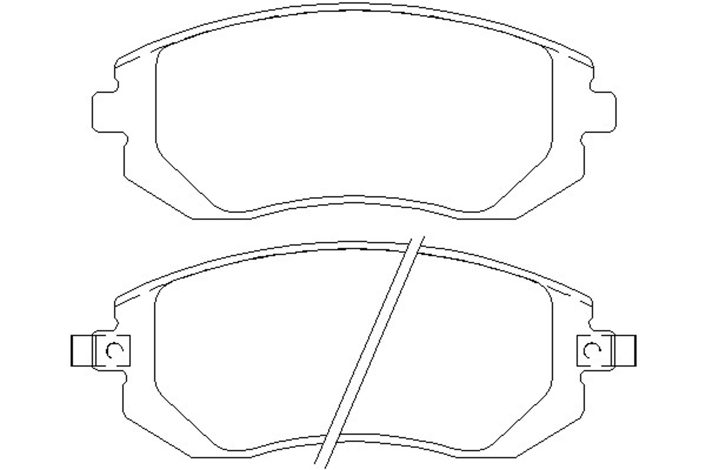 Колодки тормозные дисковые MINTEX MDB2274