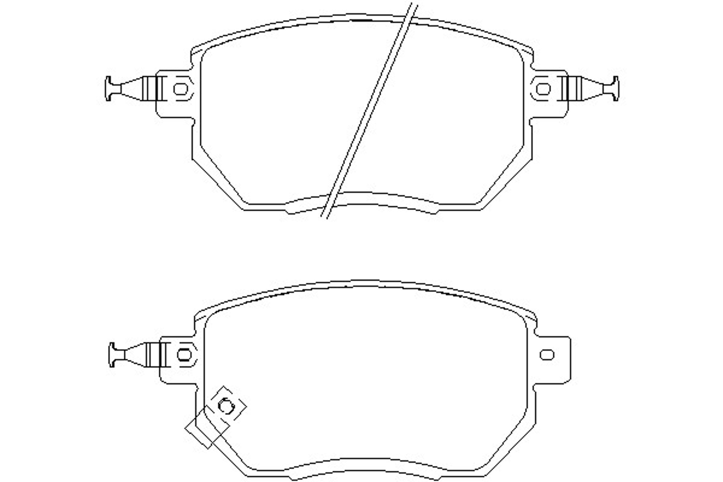 Колодки тормозные дисковые MINTEX MDB2387