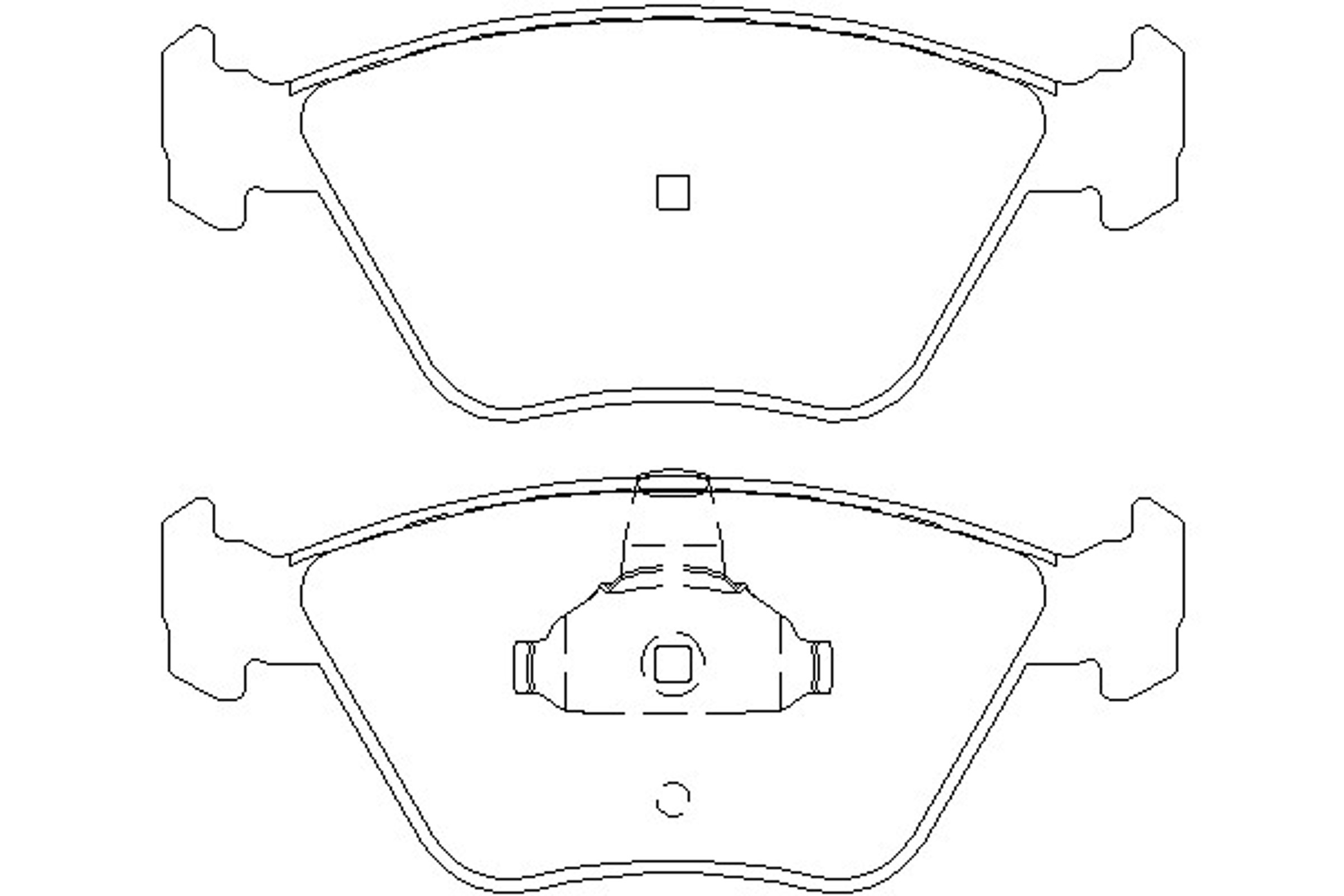 Колодки тормозные дисковые MINTEX MDB2415