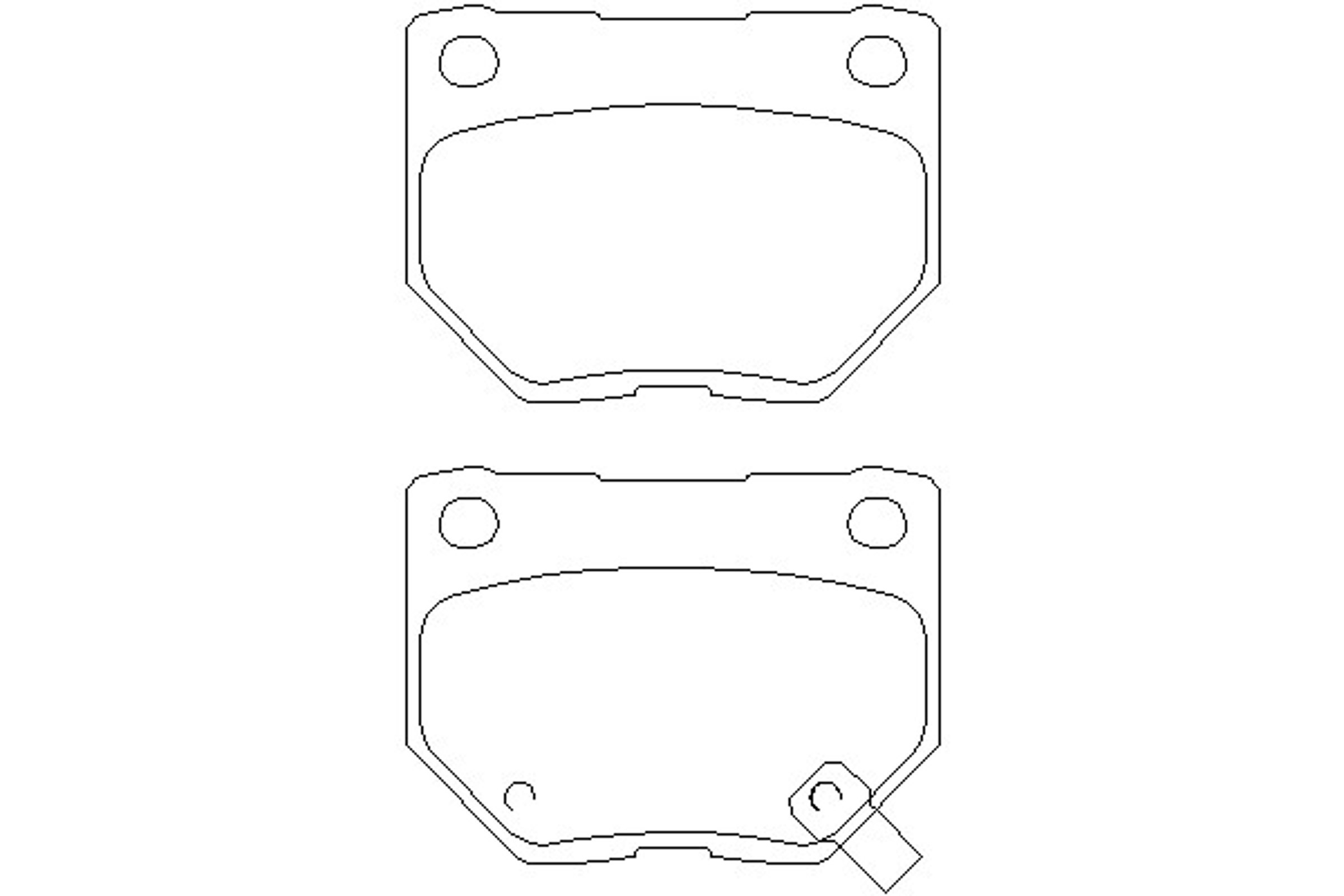 Колодки тормозные дисковые MINTEX MDB2562