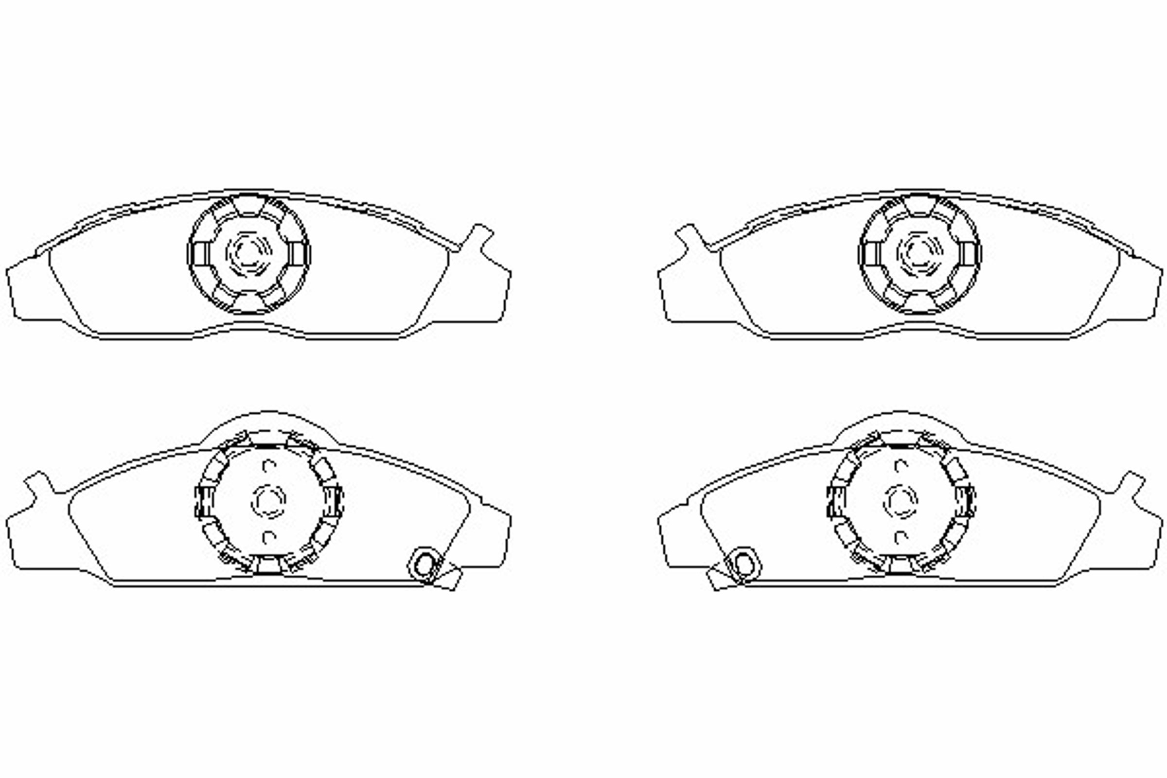 Колодки тормозные дисковые MINTEX MDB2568