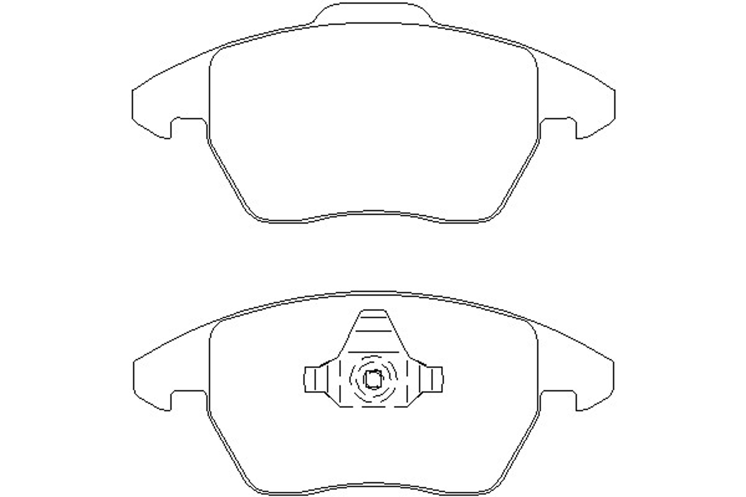 Колодки тормозные дисковые MINTEX MDB2672