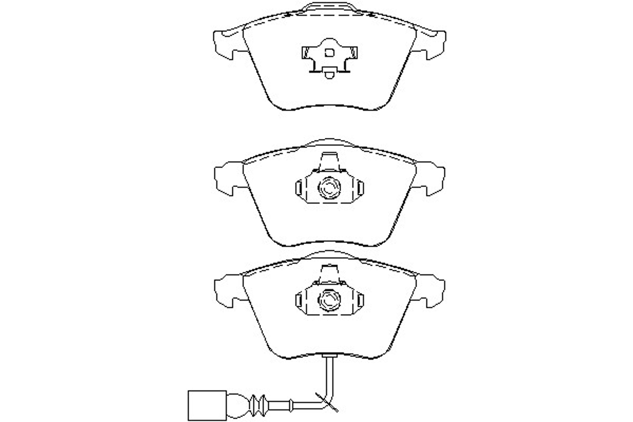 Колодки тормозные дисковые MINTEX MDB2677