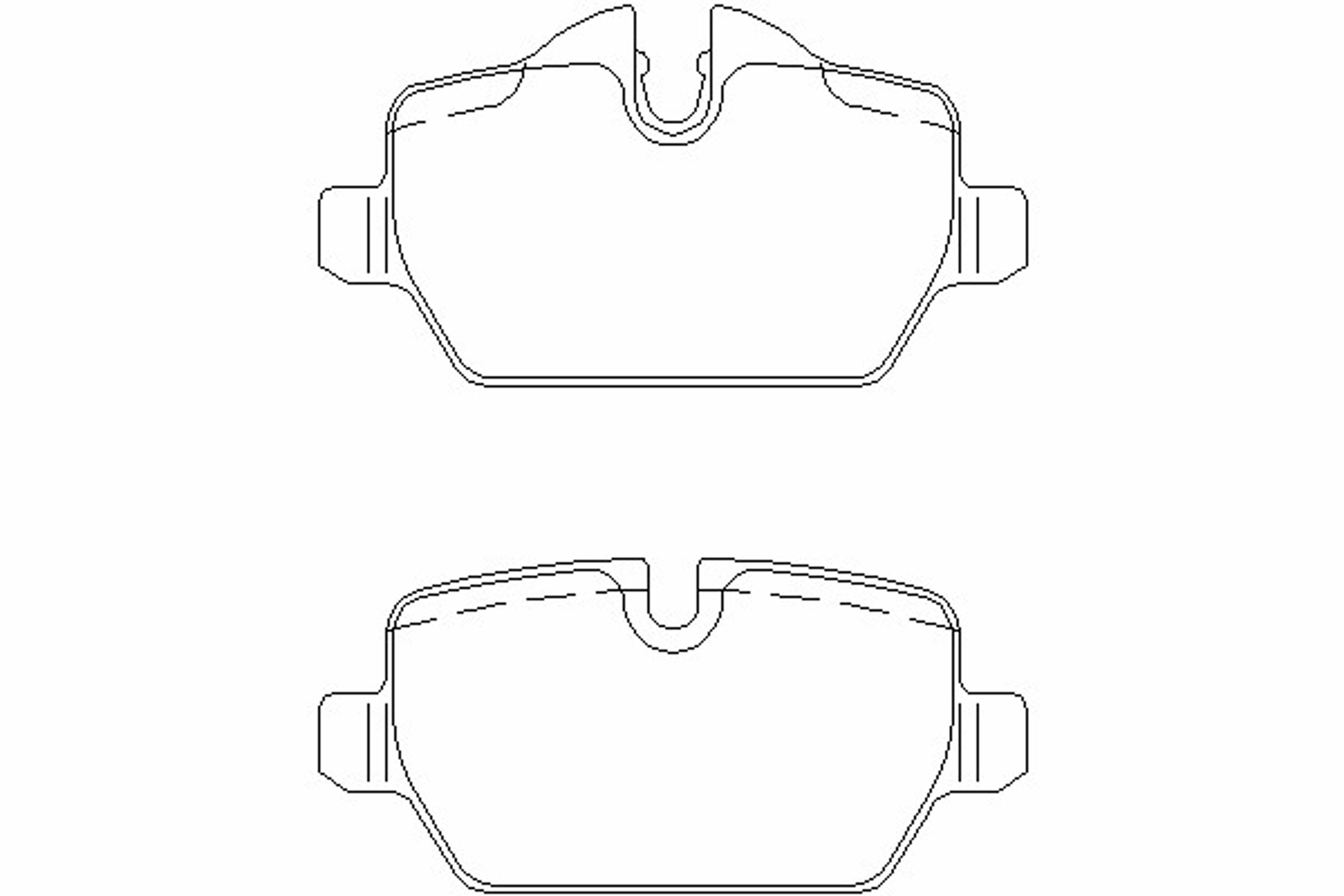 Колодки тормозные дисковые MINTEX MDB2681