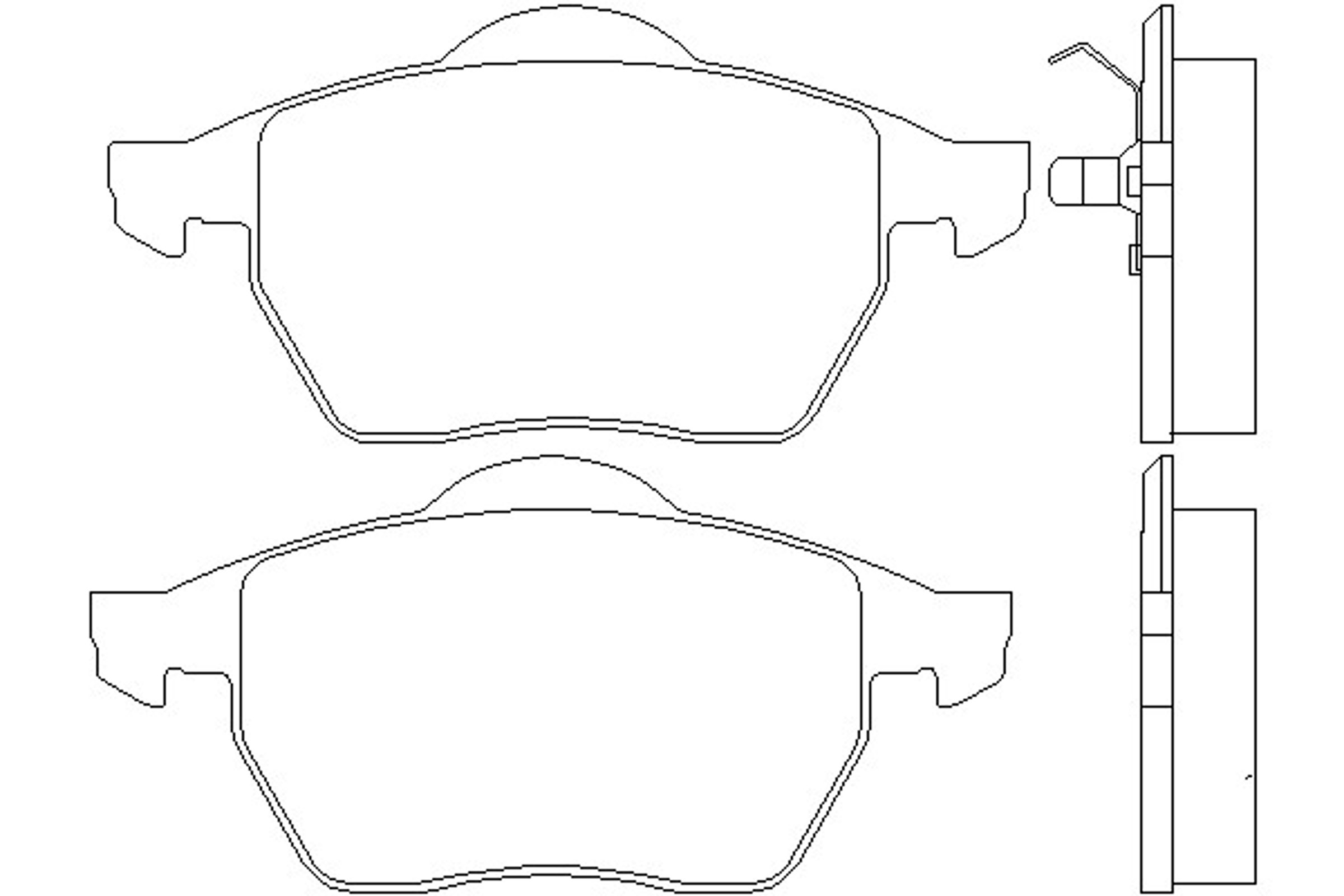 Колодки тормозные дисковые MINTEX MDB2689