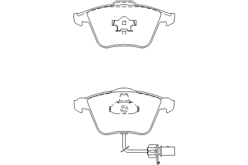 Колодки дисковые передние MINTEX MDB2694