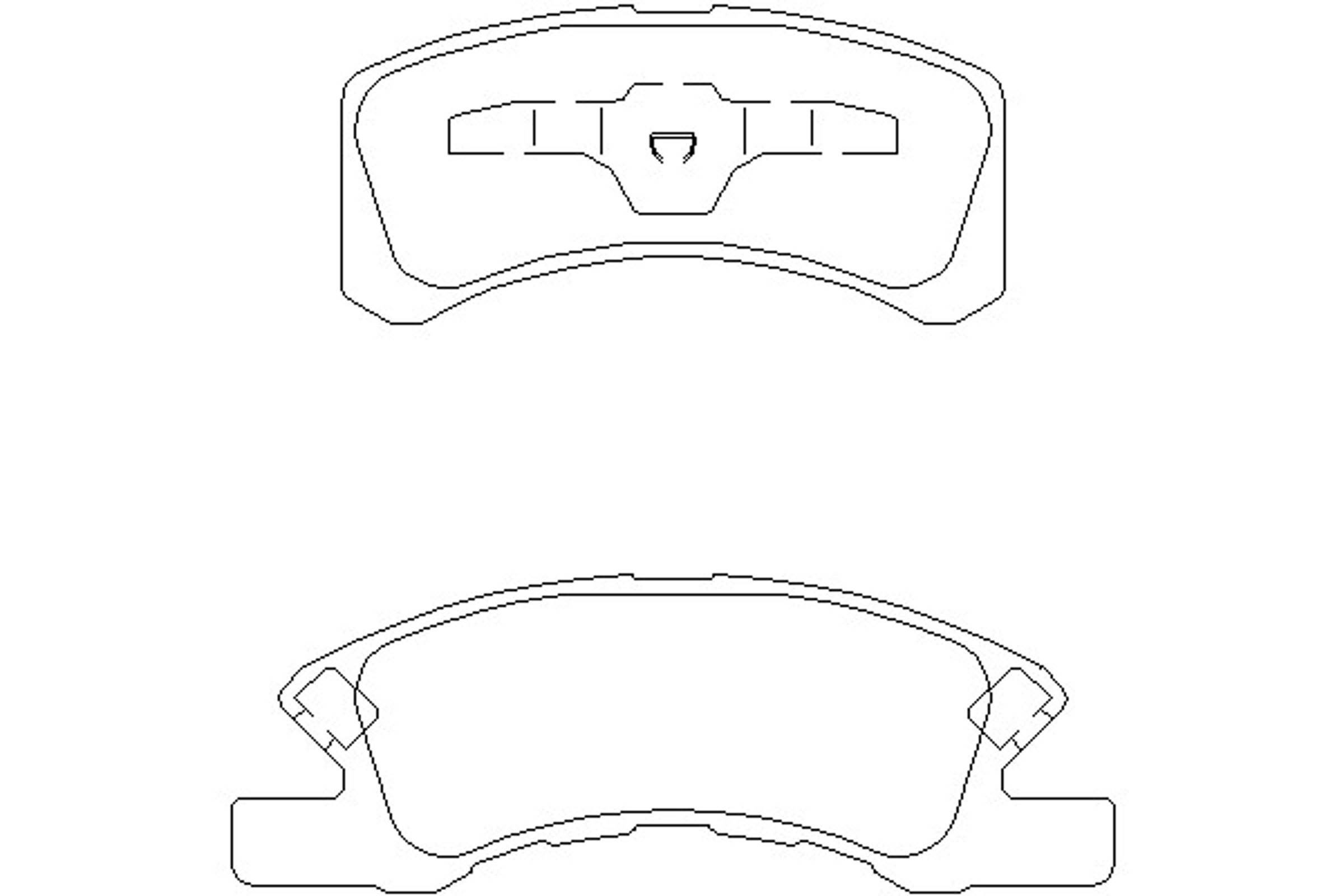 Колодки тормозные дисковые MINTEX MDB2708