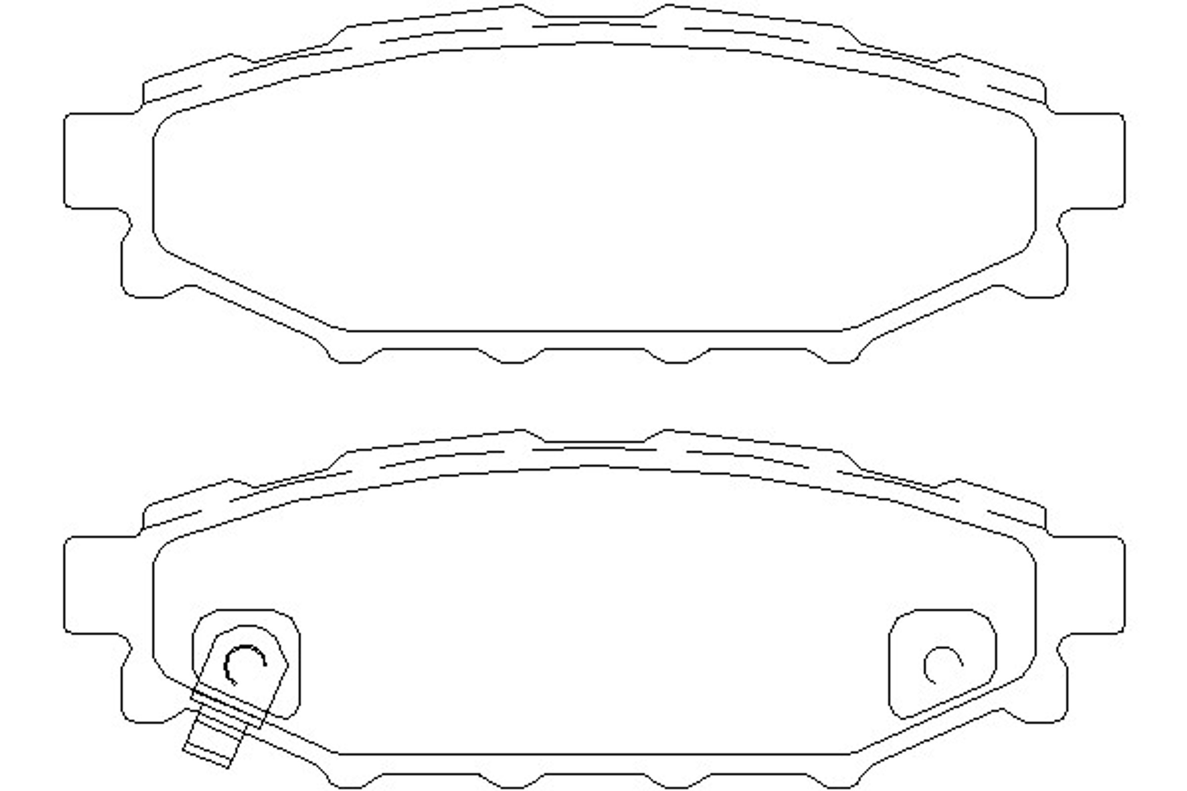 Колодки тормозные дисковые MINTEX MDB2732