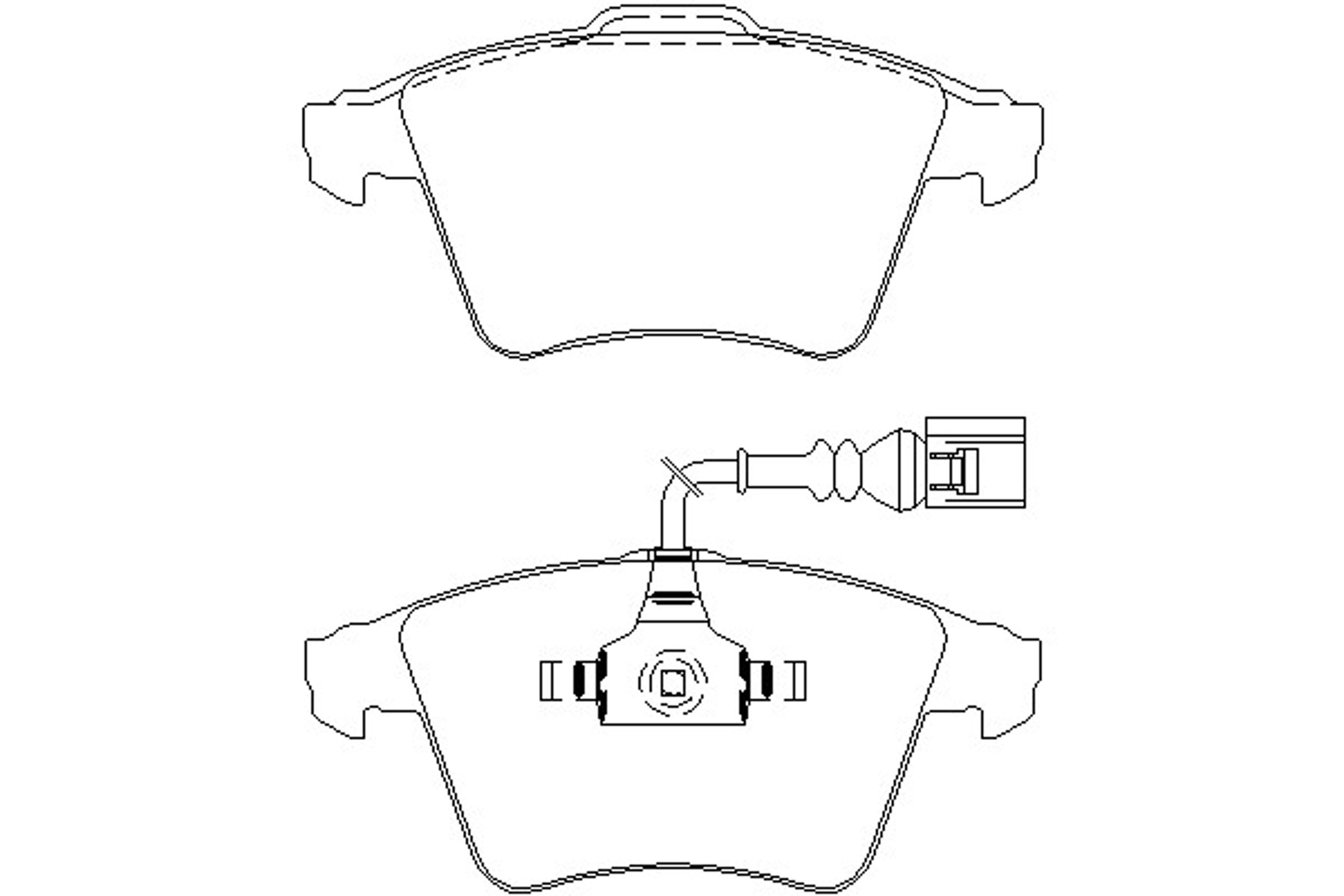 Колодки тормозные дисковые MINTEX MDB2745