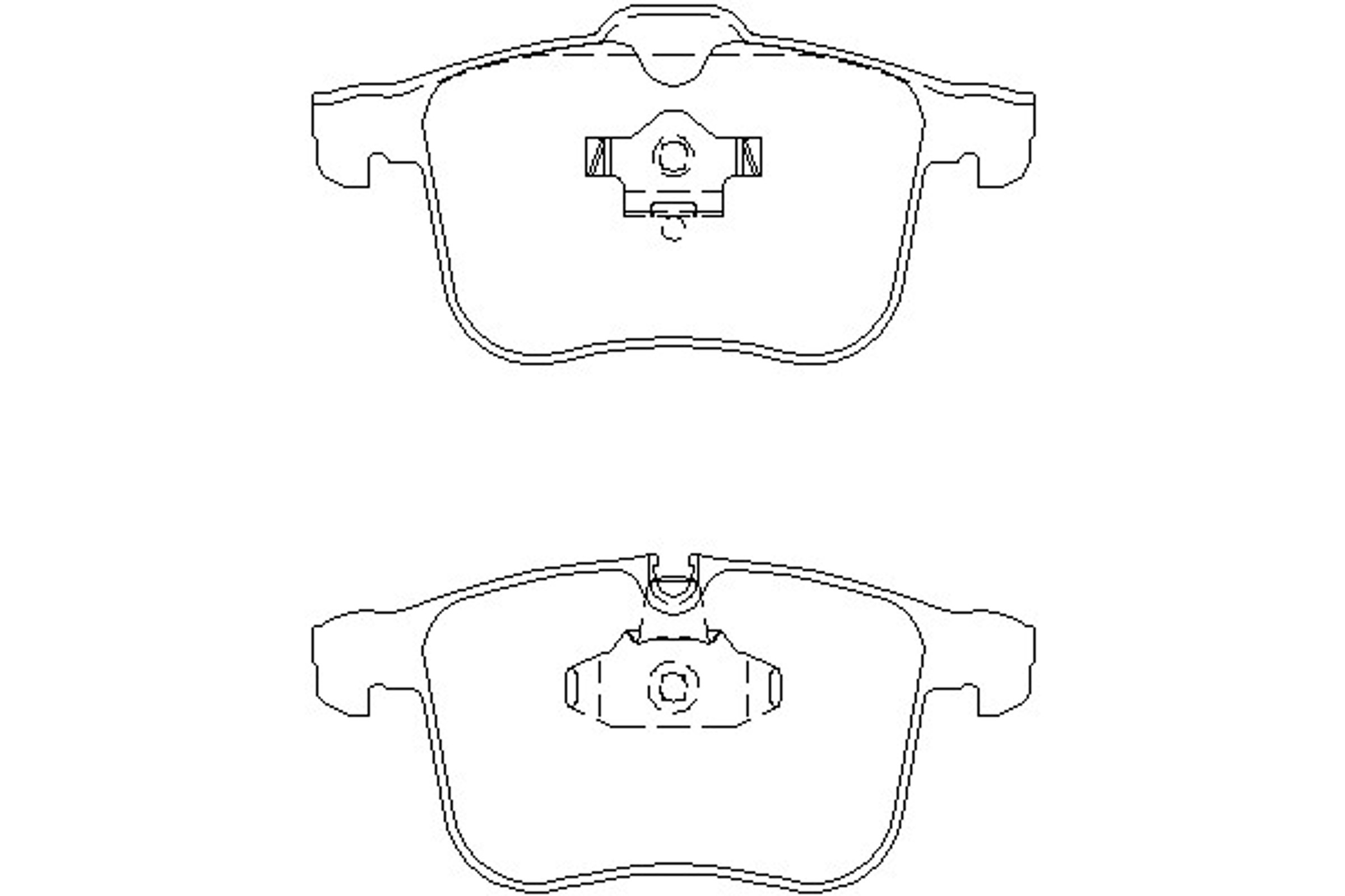 Колодки тормозные дисковые MINTEX MDB2764
