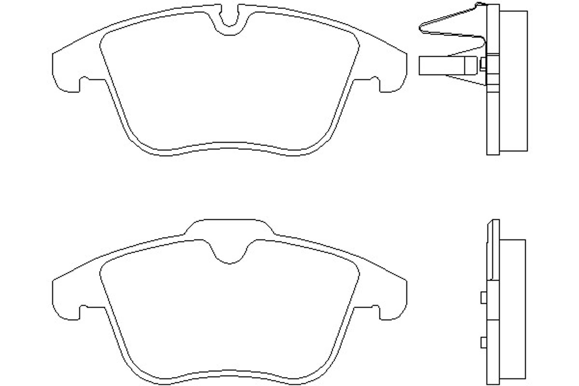 Колодки тормозные дисковые MINTEX MDB2932