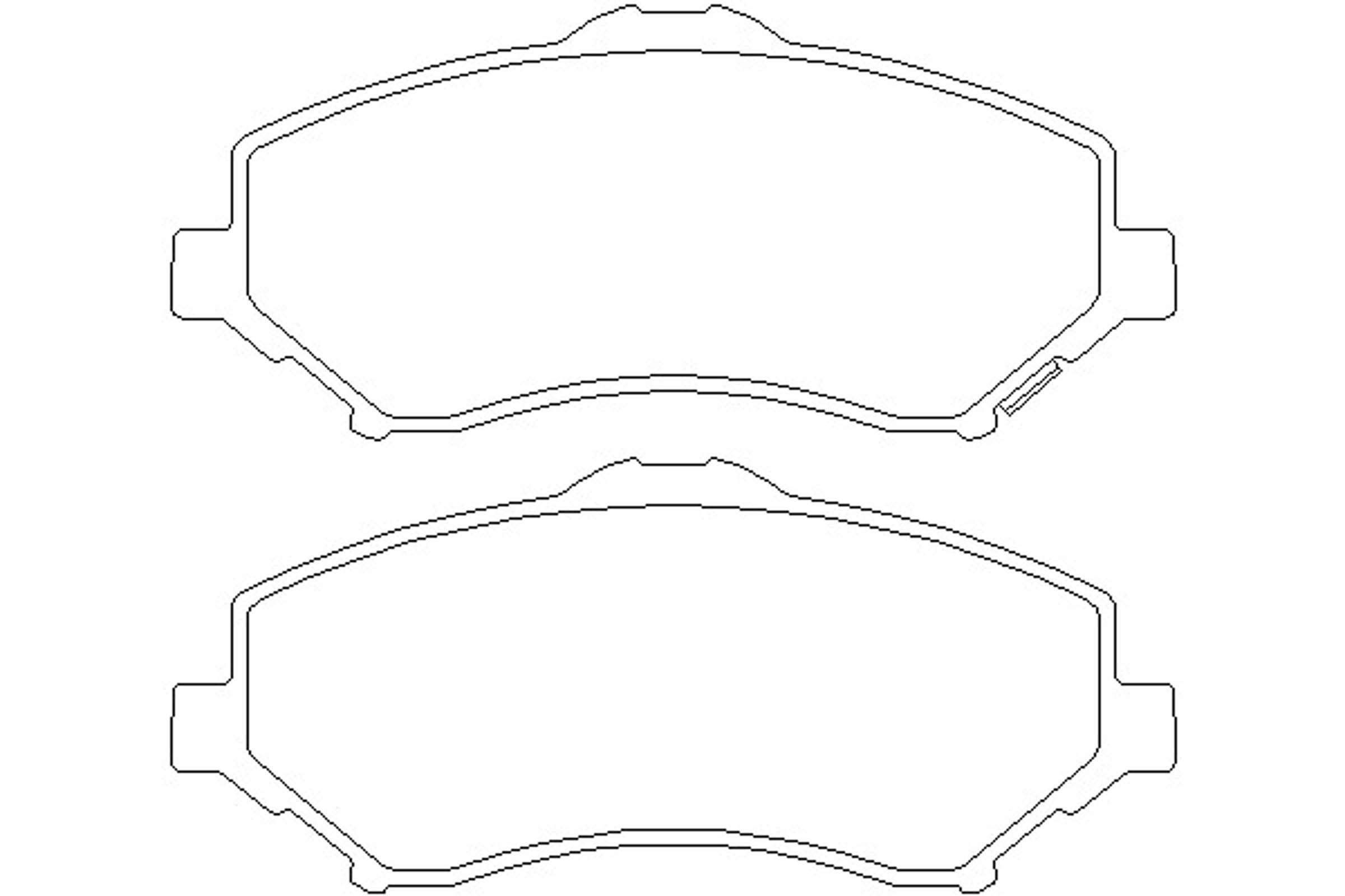 Колодки тормозные дисковые MINTEX MDB3004