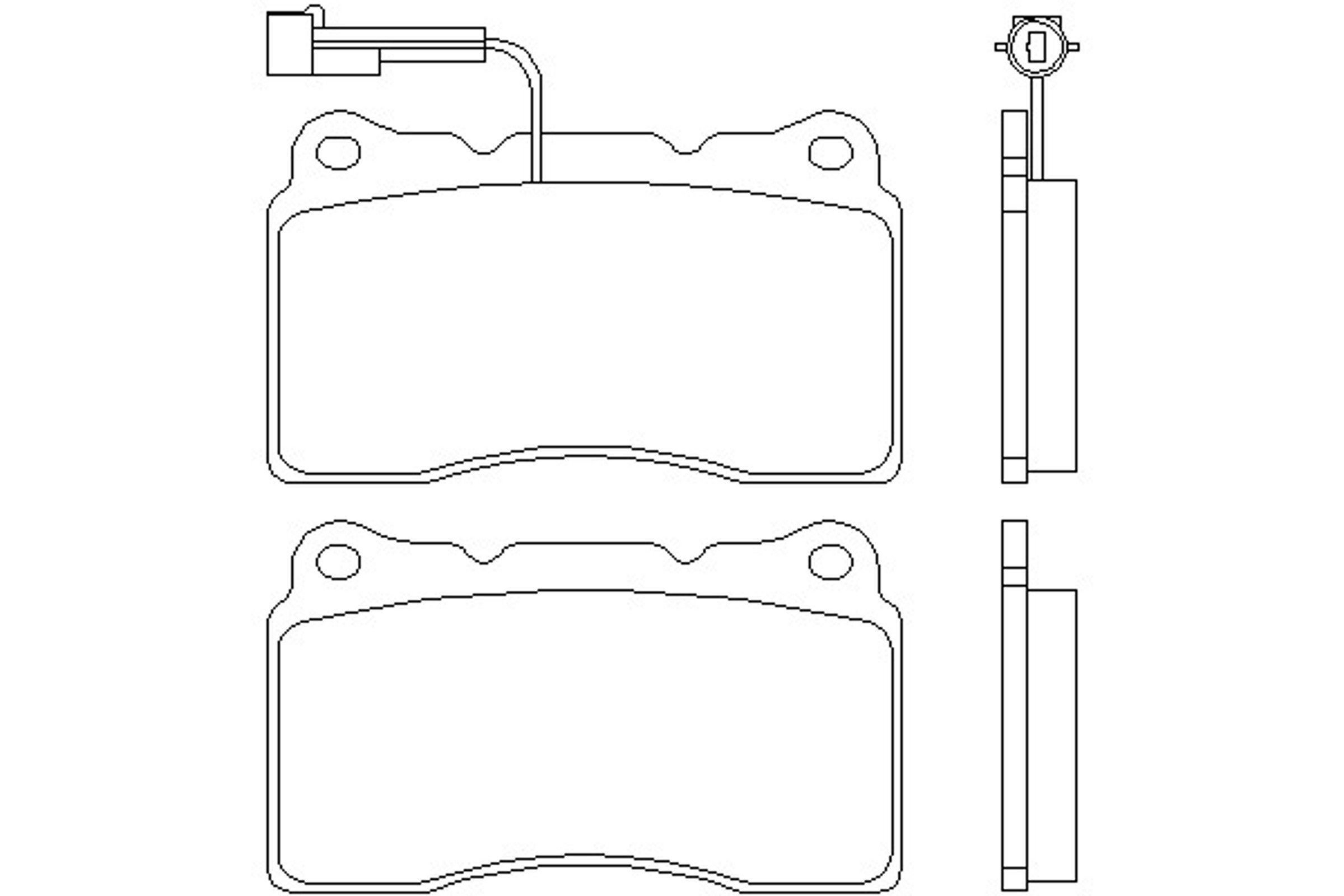 Колодки тормозные дисковые MINTEX MDB3040