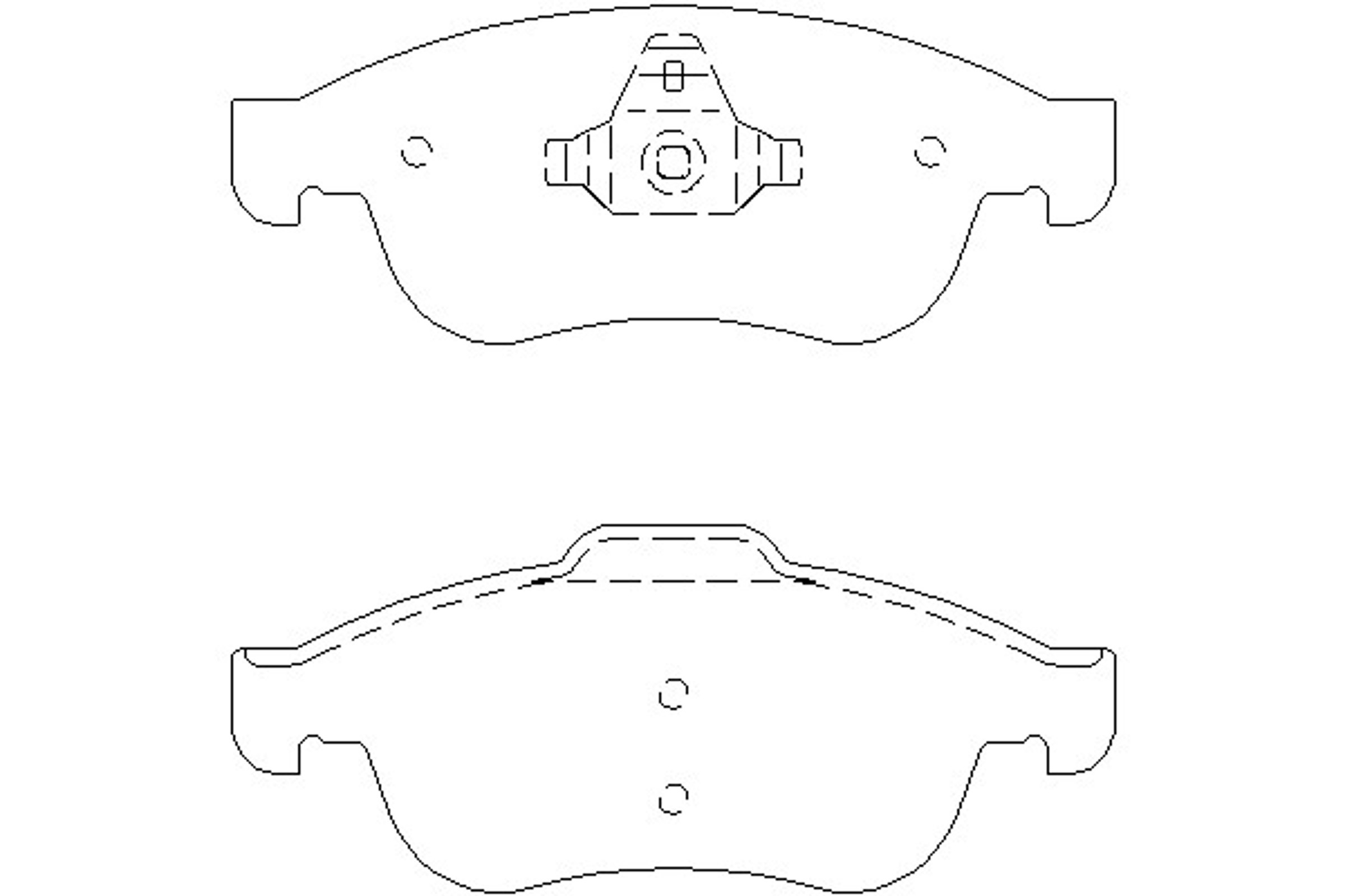 Колодки тормозные дисковые MINTEX MDB3043