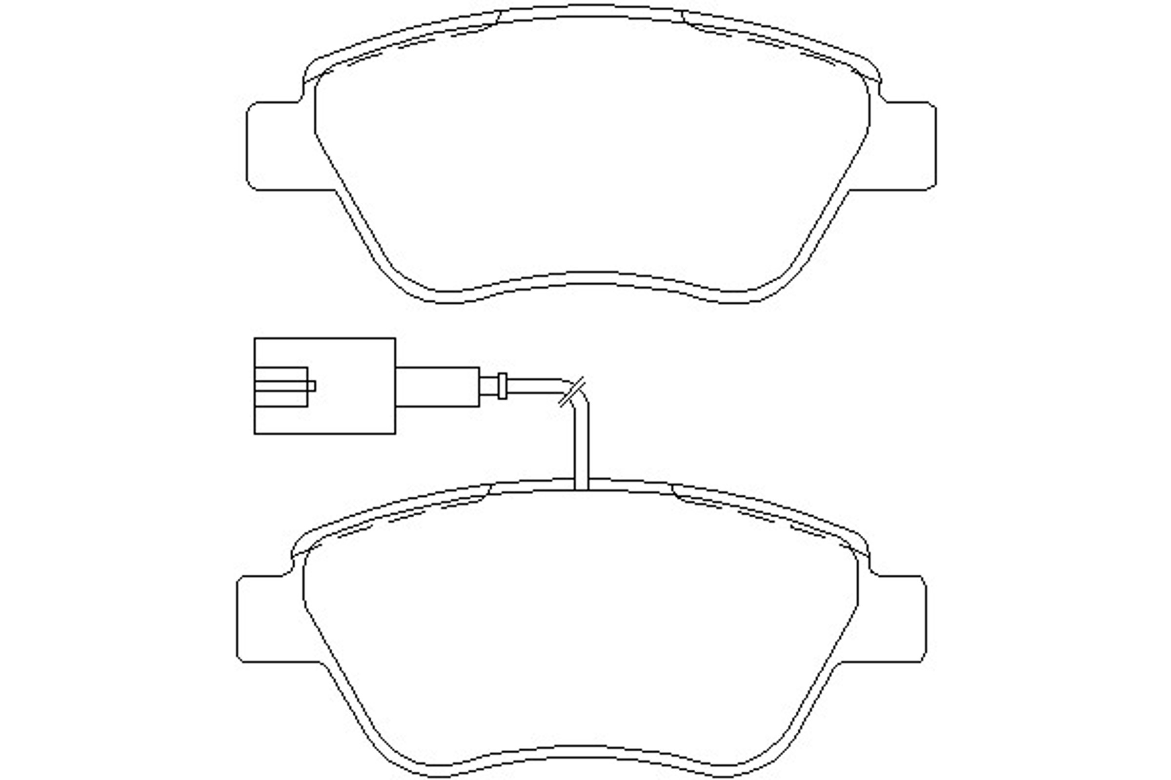 Колодки тормозные дисковые MINTEX MDB3193