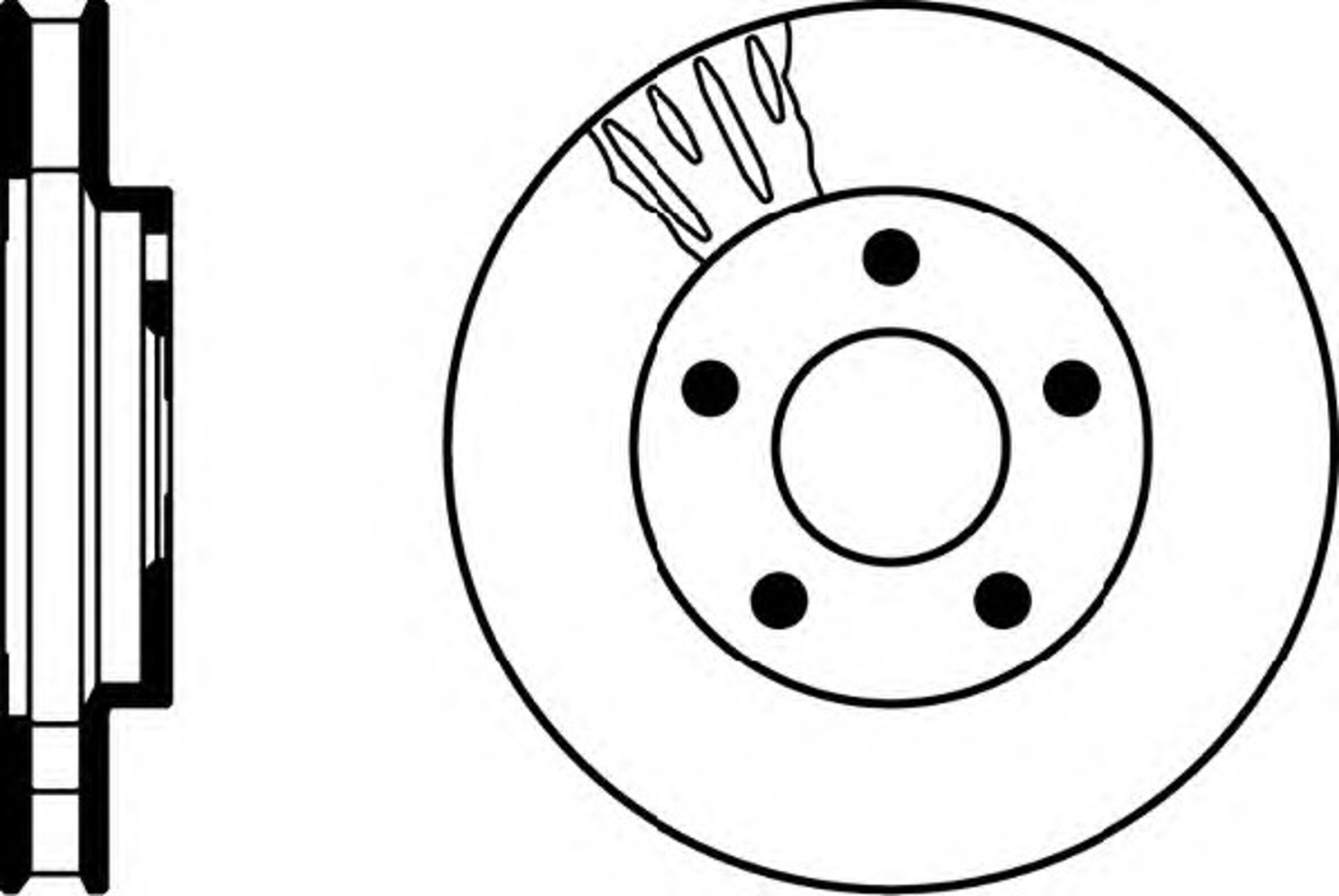 Диск тормозной MINTEX MDC1071