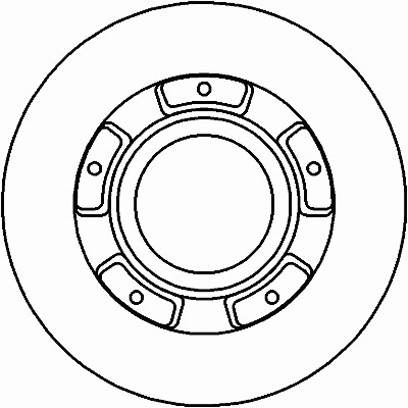Диск тормозной MINTEX MDC1808