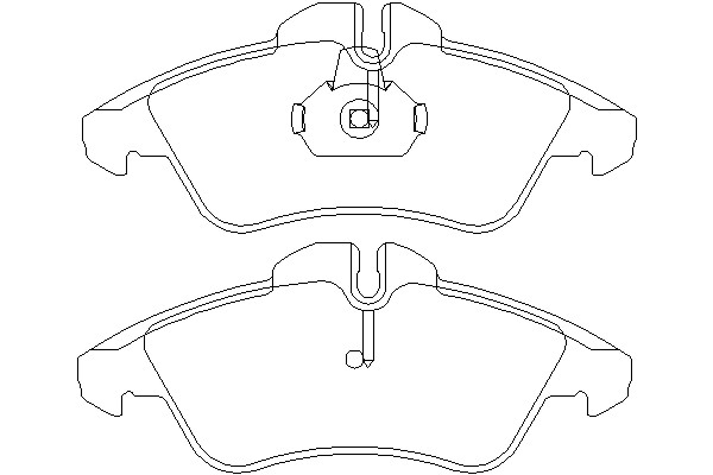 Комплект тормозов дисковый тормозной механизм MINTEX MDK0066