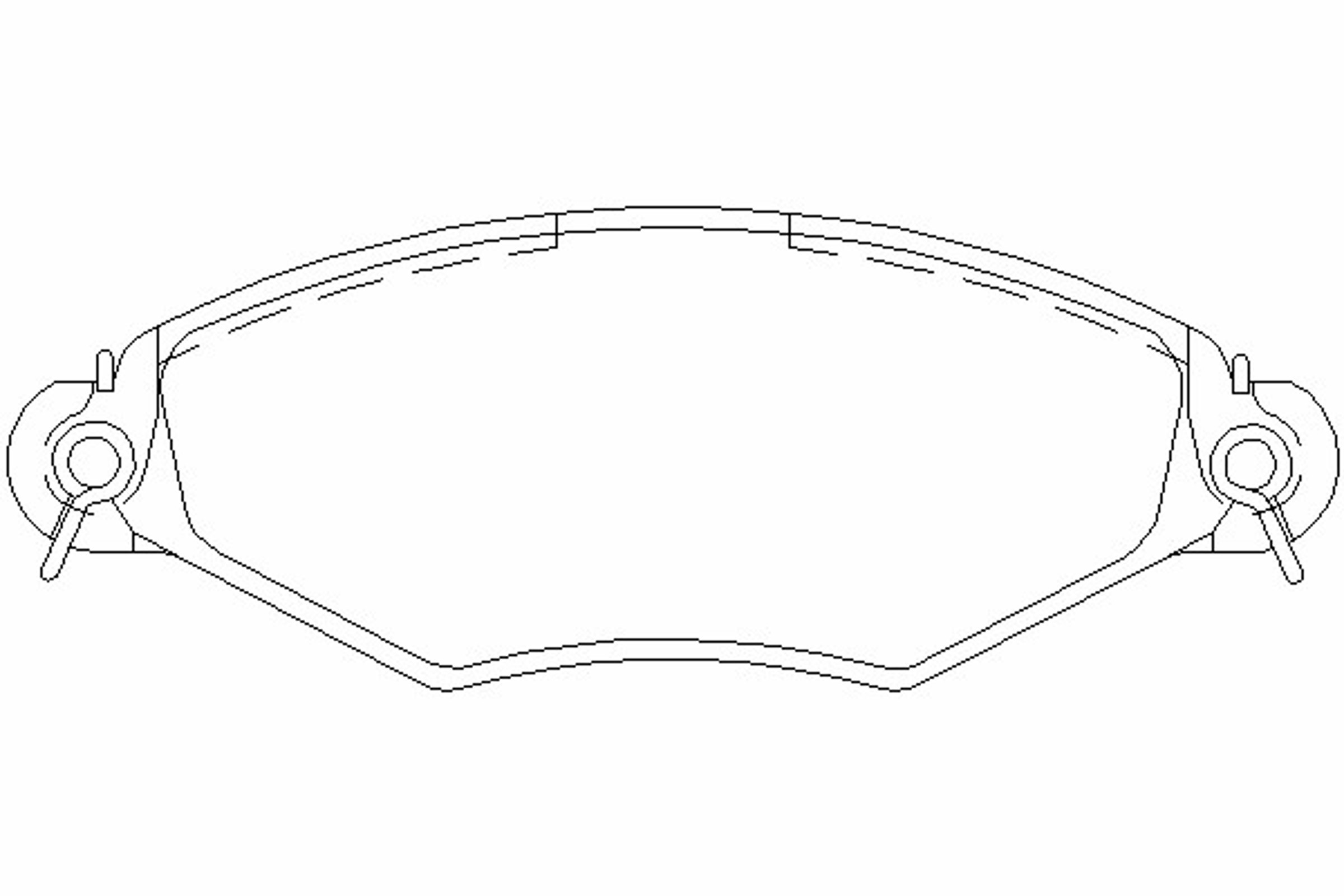 Комплект тормозов дисковый тормозной механизм MINTEX MDK0091