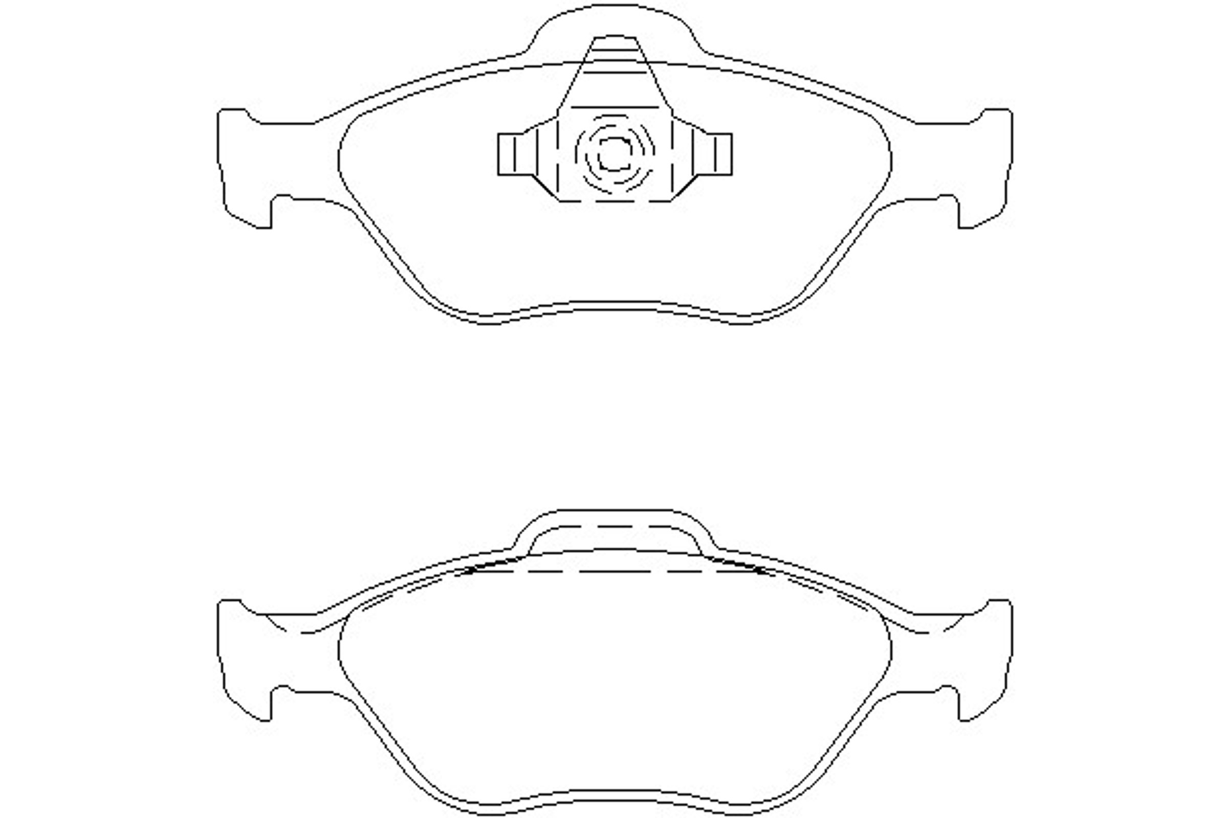 Комплект тормозов дисковый тормозной механизм MINTEX MDK0148