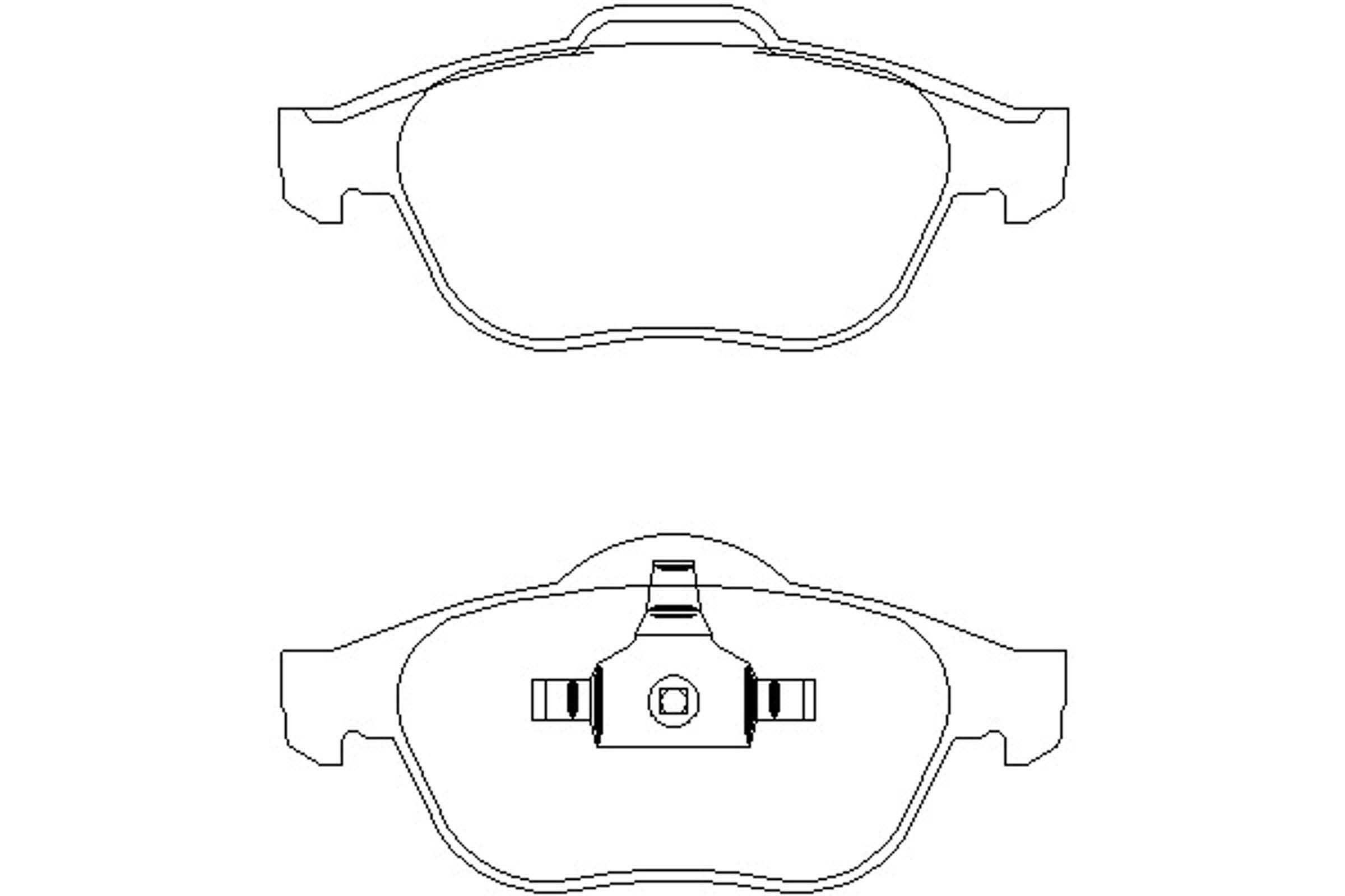 Комплект тормозов дисковый тормозной механизм MINTEX MDK0189