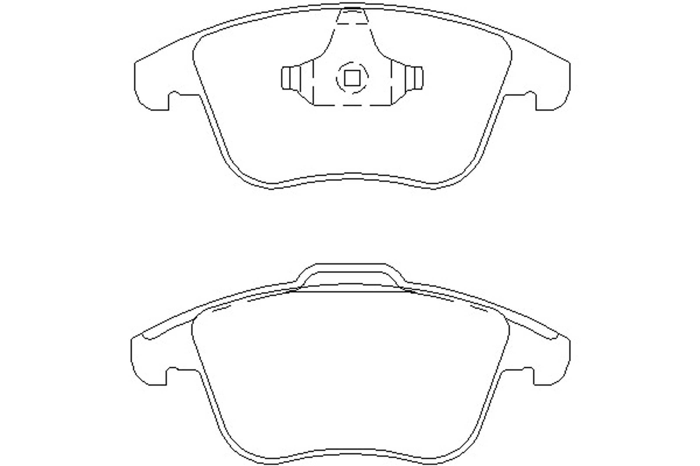 Комплект тормозов дисковый тормозной механизм MINTEX MDK0234
