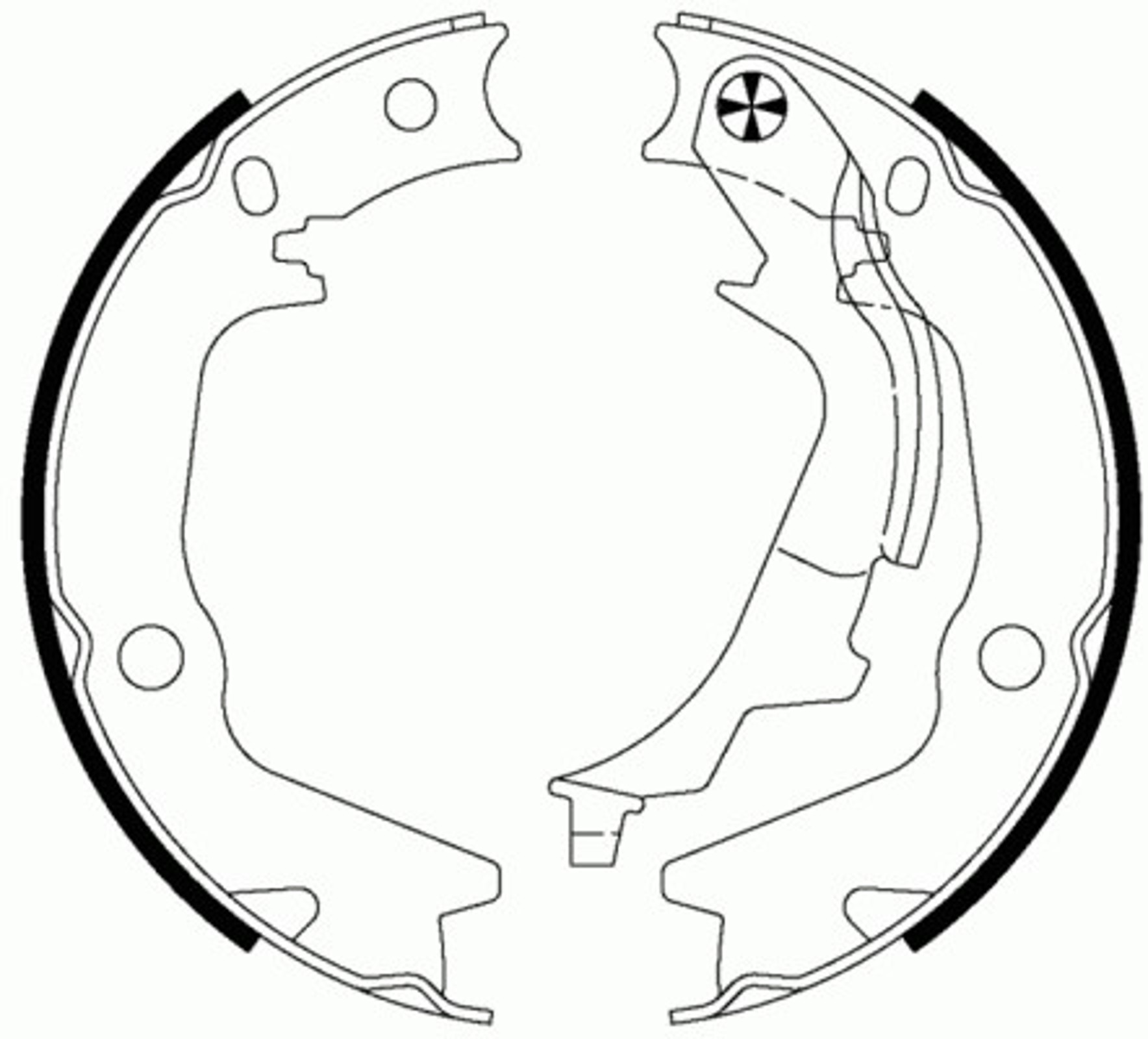Комплект тормозных колодок стояночная тормозная система MINTEX MFR651