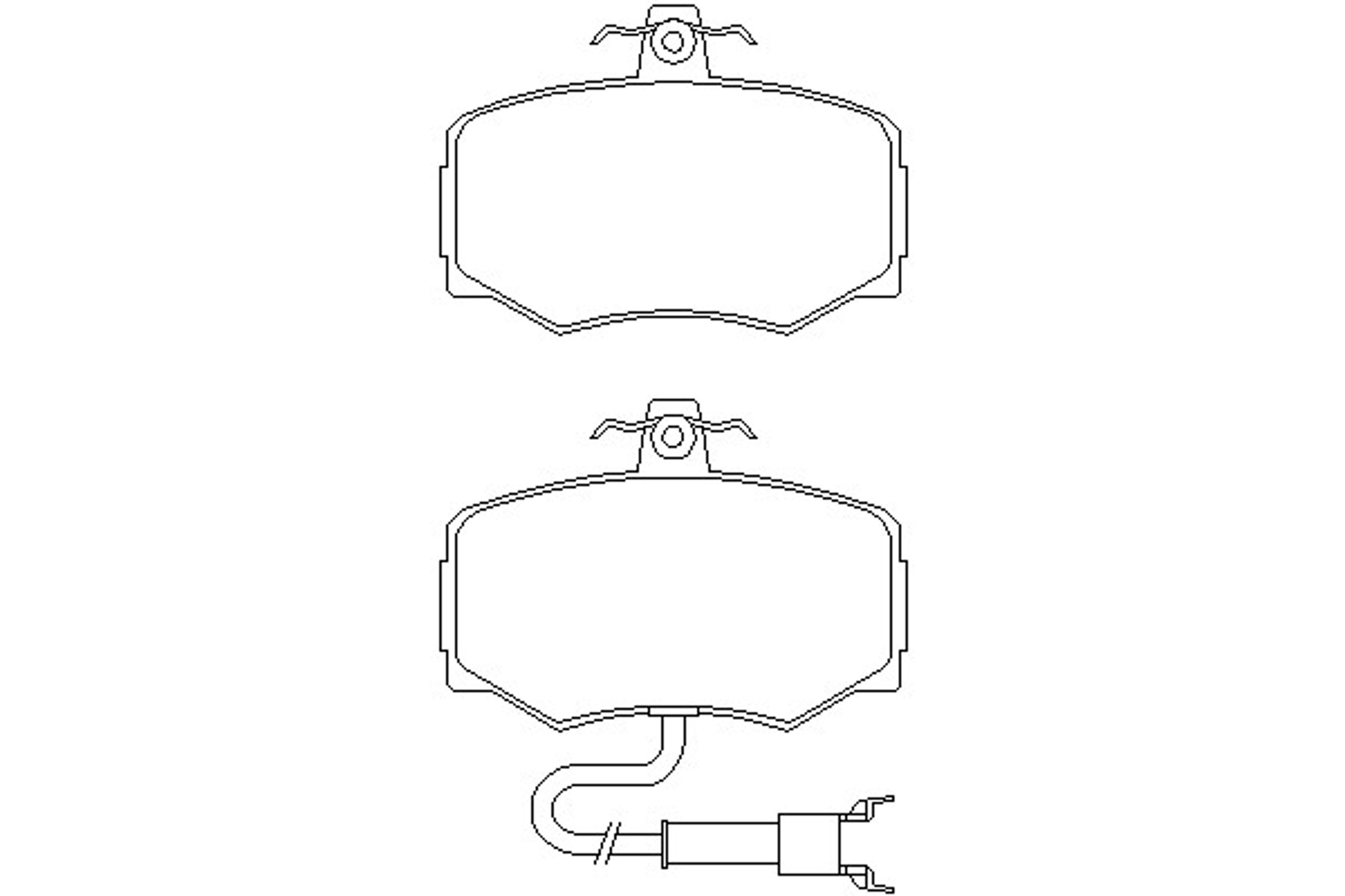 Колодки тормозные дисковые MINTEX MGB461