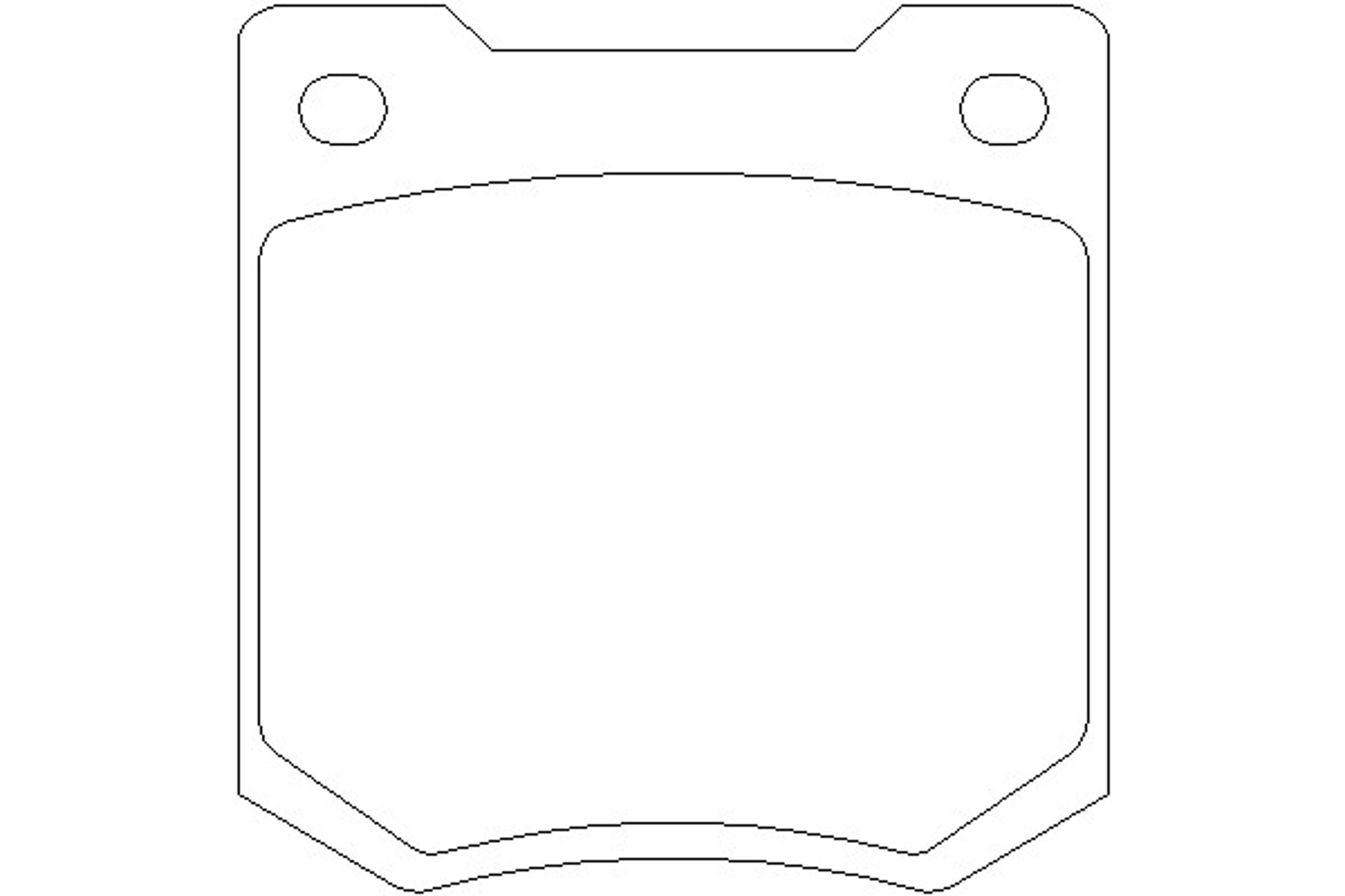 Колодки тормозные дисковые MINTEX MGB535