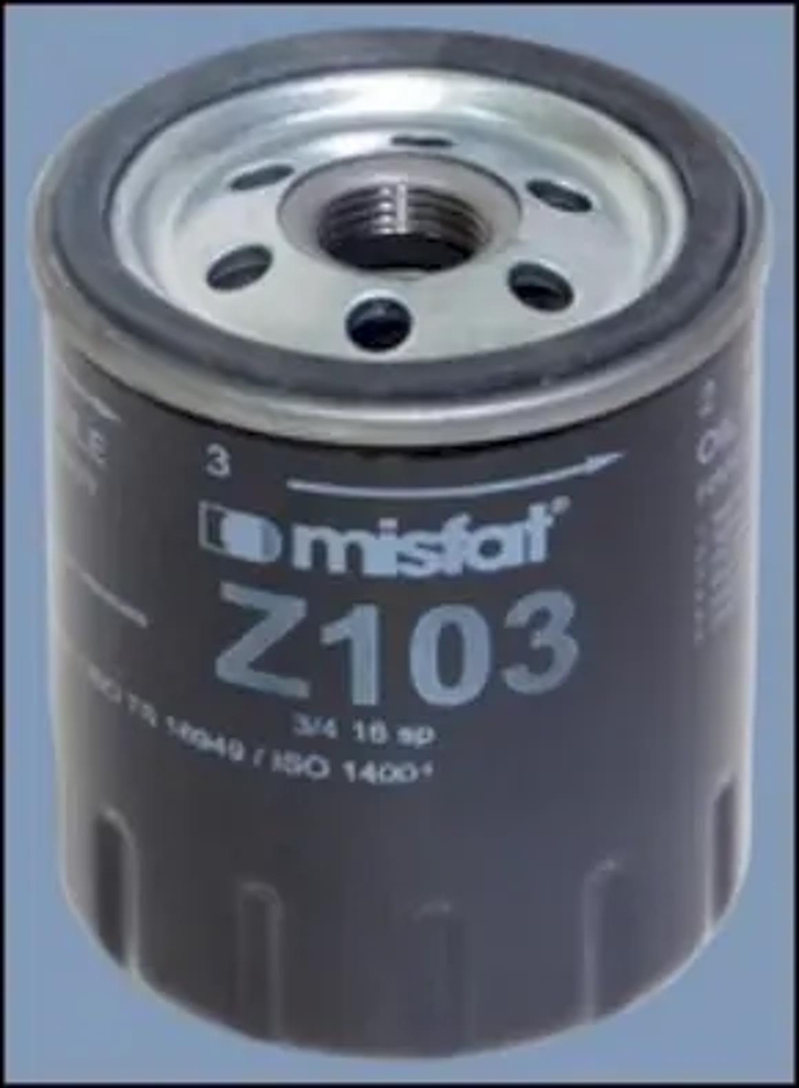 Фильтр масляный MISFAT Z103