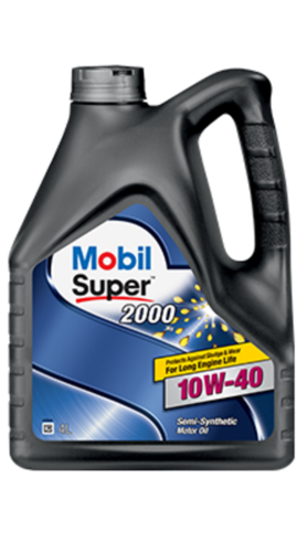 Масло моторное mobil super 2000 x1 10w-40 4l MOBIL 150018