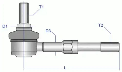 Стойка стабилизатора MOOG MD-LS-3942