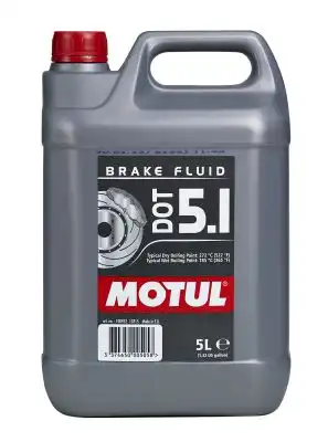 Motul dot 5.1 brake fluid (5l) жидкость тормозная MOTUL 100952