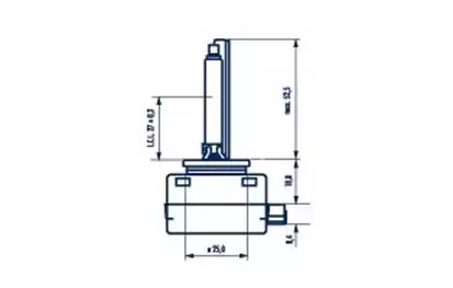 Лампа xenon 35w pk32d-2