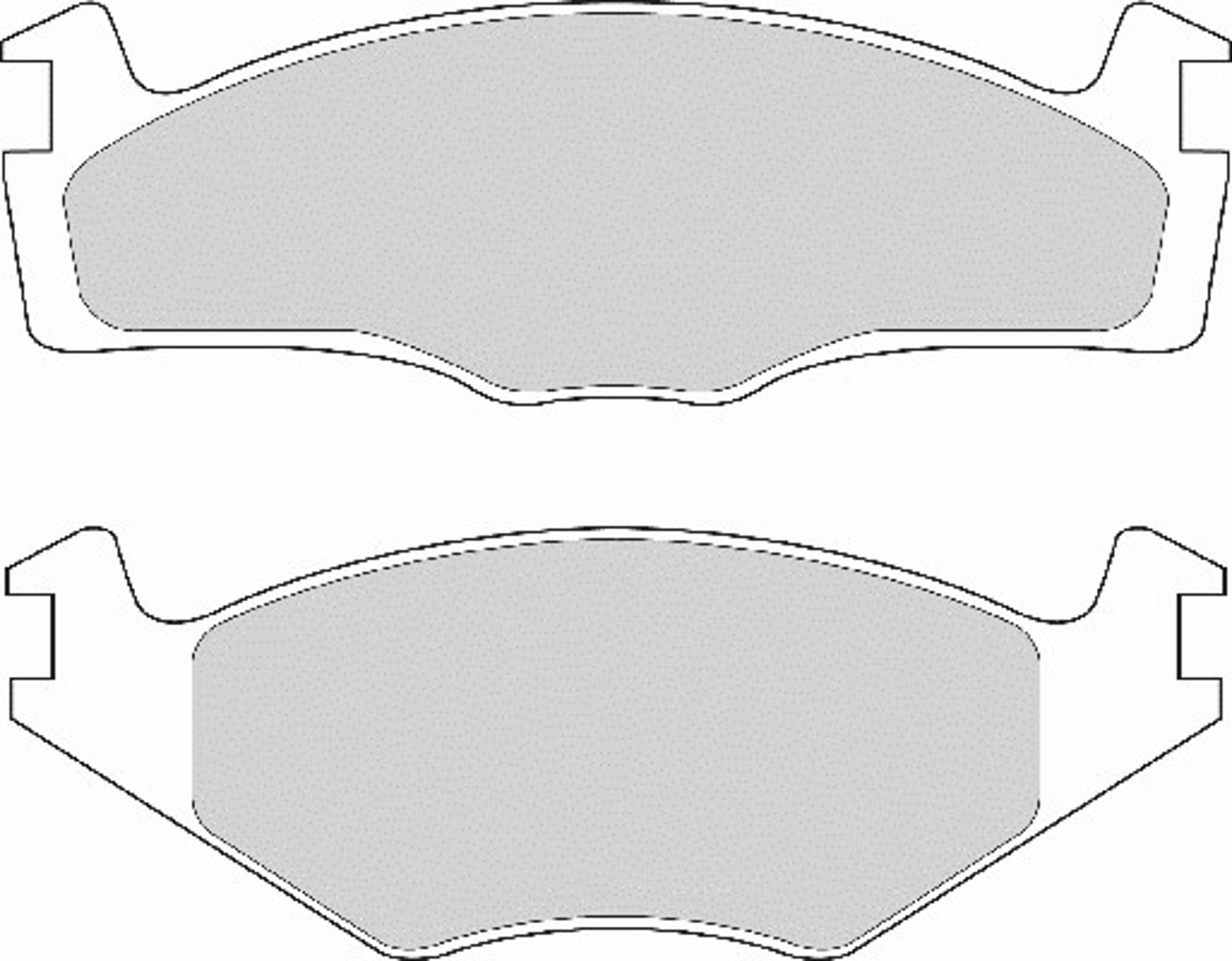 Колодки тормозные дисковые NECTO FD4151A